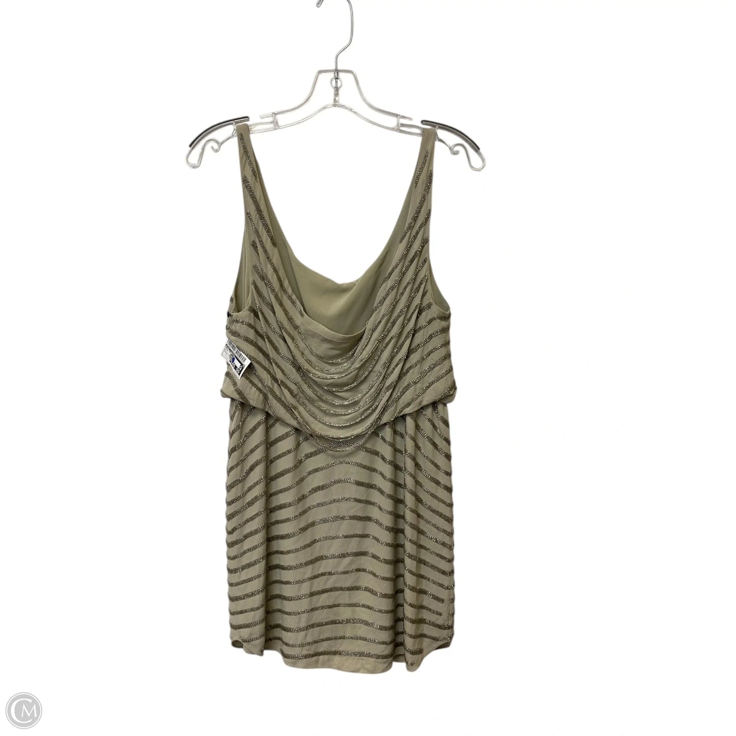 Dress Designer By Alice + Olivia In Taupe, Size: S