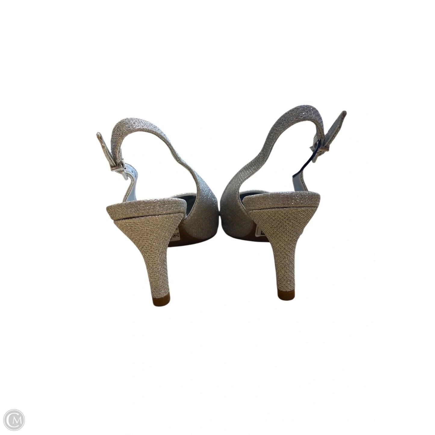 Shoes Heels Kitten By Dream Pairs In Silver, Size: 6.5