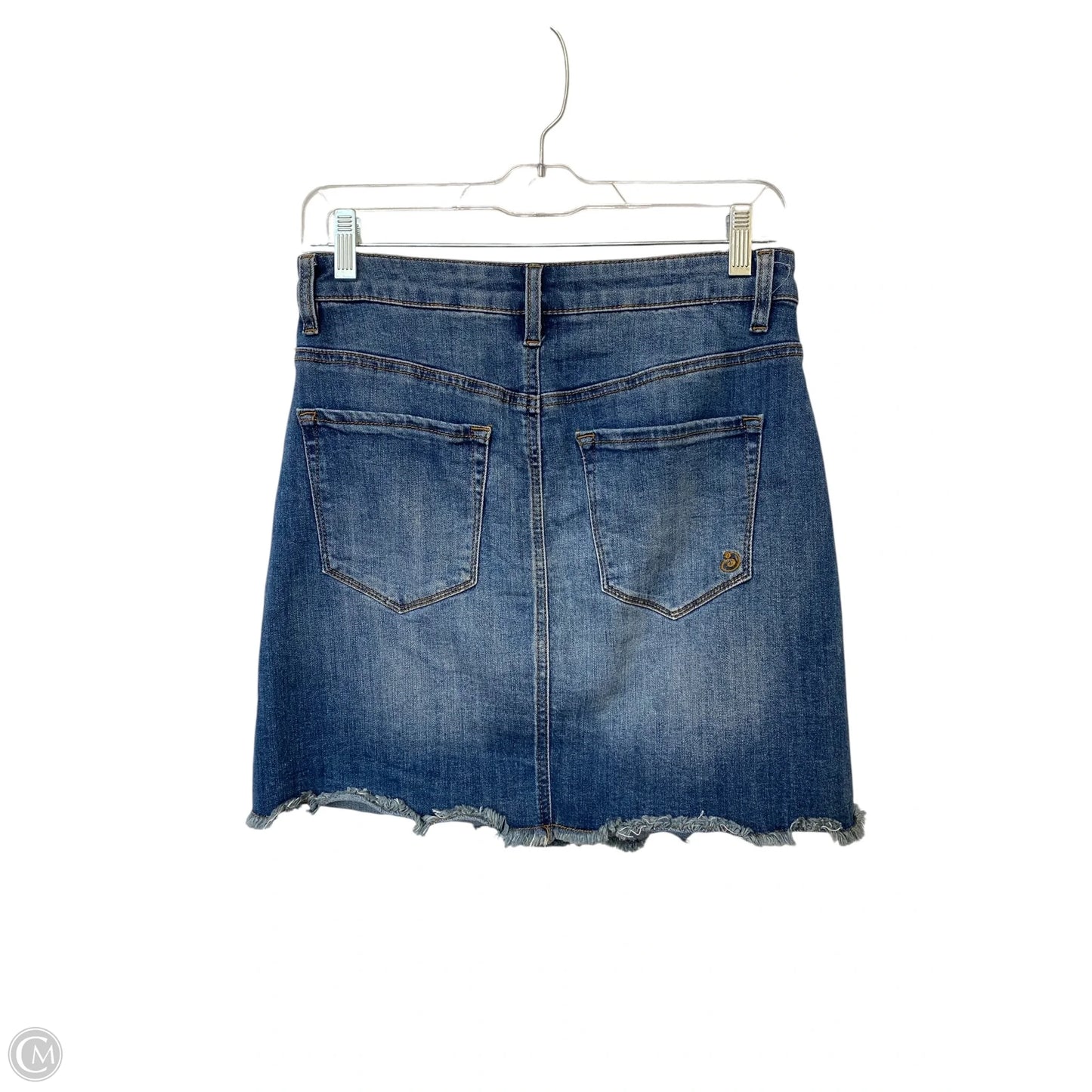 Skirt Mini & Short By Indigo Rein In Blue Denim, Size: 26