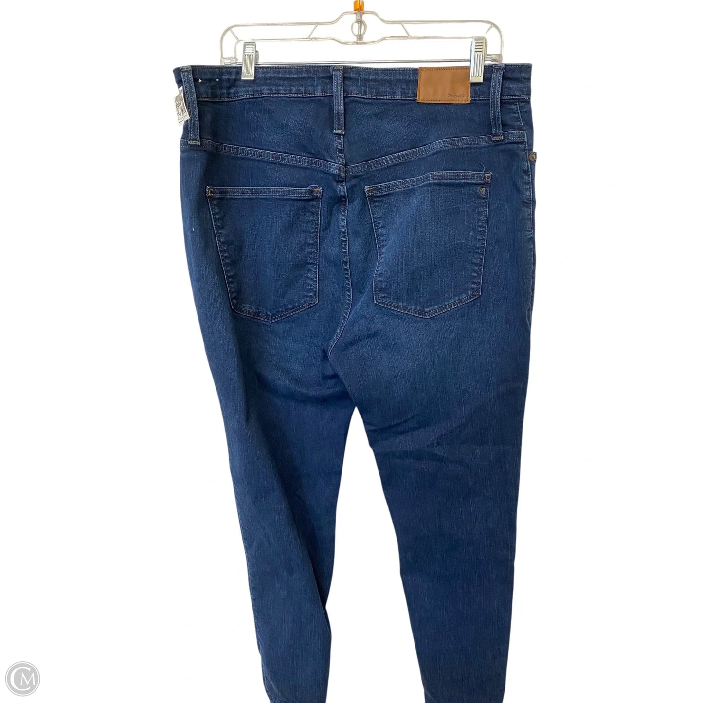 Jeans Skinny By Madewell In Blue Denim, Size: 14p