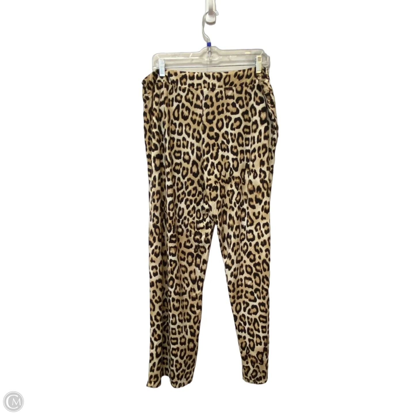 Pants Lounge By Chicos In Animal Print, Size: Xl