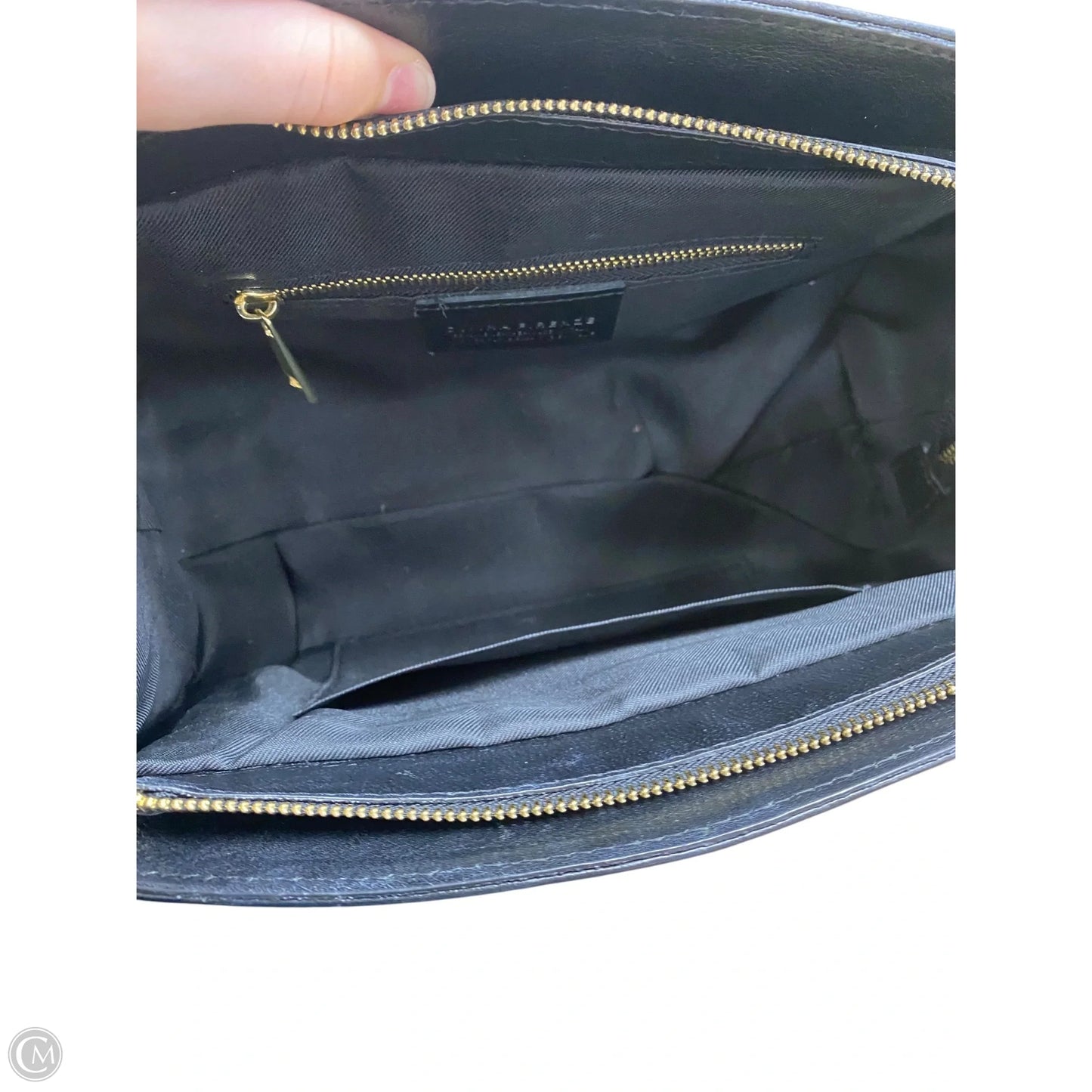 Handbag Leather By Clothes Mentor, Size: Medium