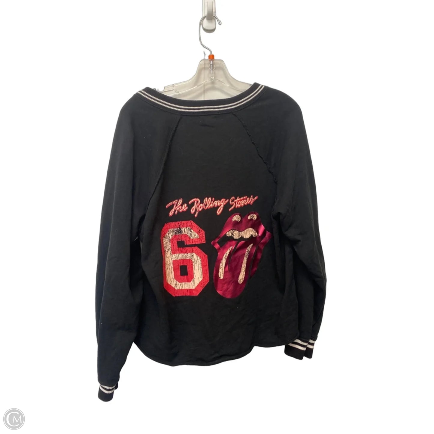 Top Long Sleeve By Pilcro In Black, Size: S