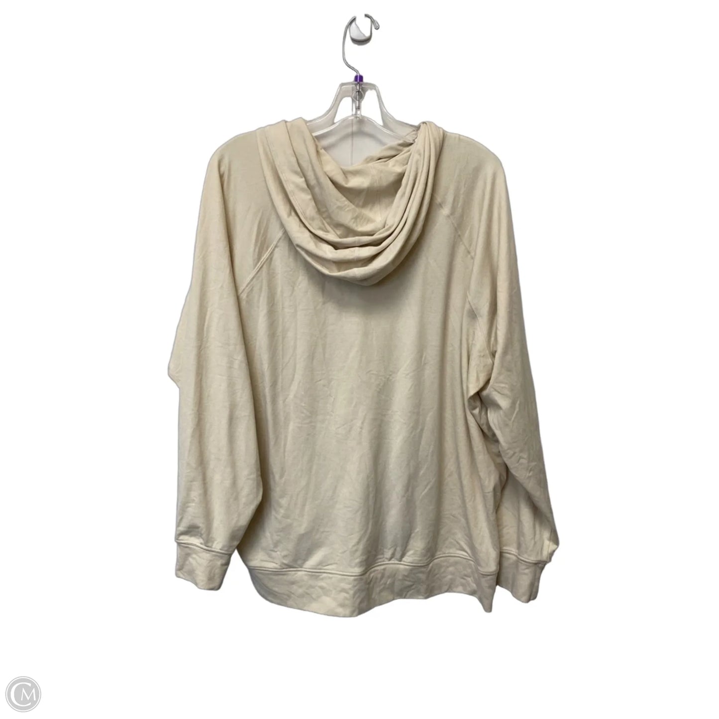 Top Long Sleeve By Vuori In Cream, Size: L