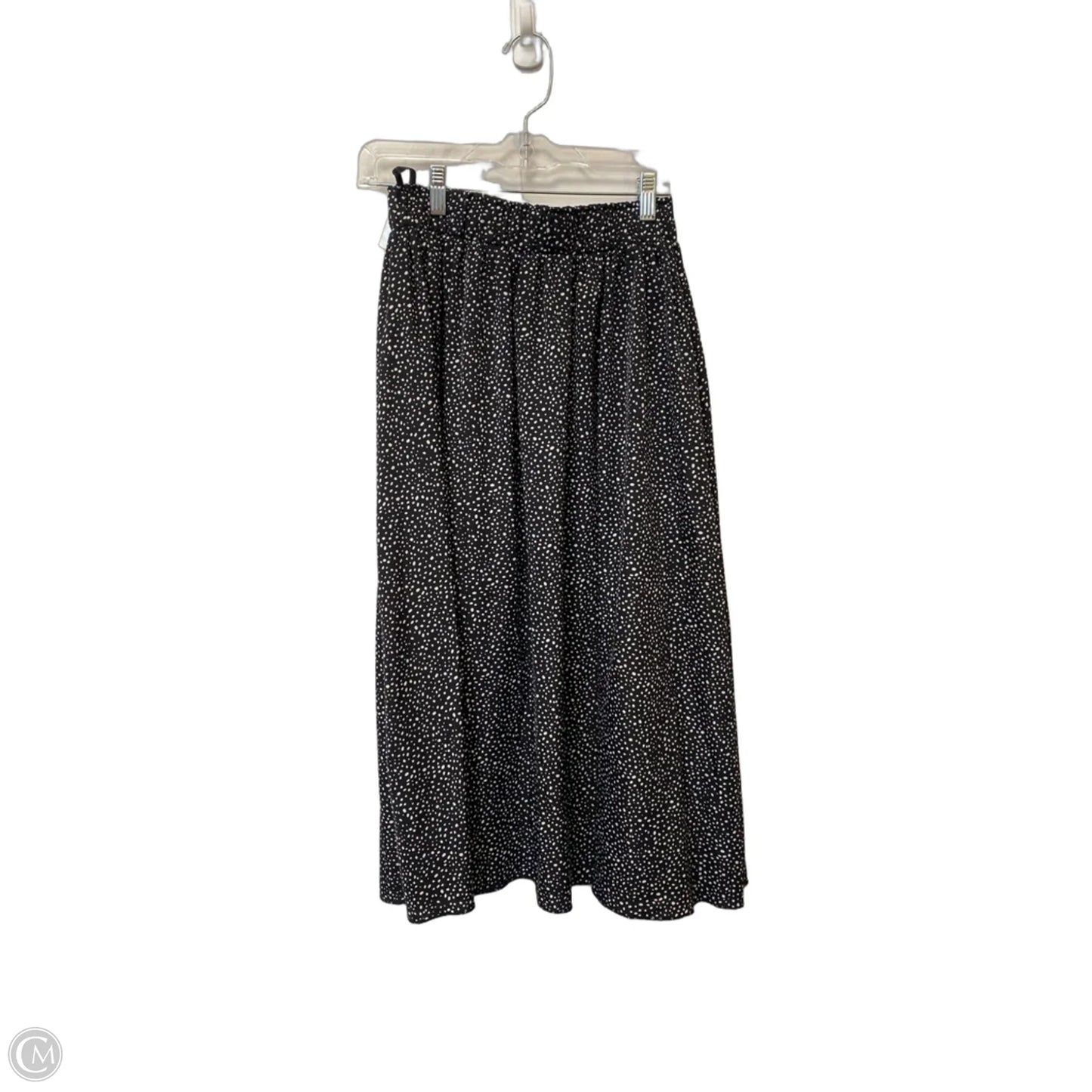 Skirt Maxi By Shein In Black & White, Size: S