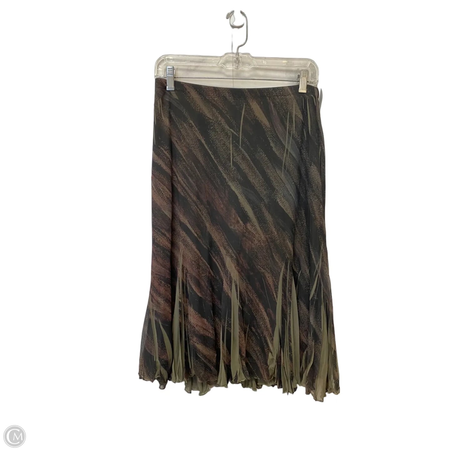 Skirt Maxi By Coldwater Creek In Green, Size: S
