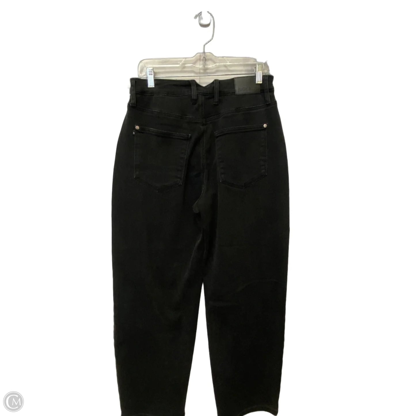 Jeans Boyfriend By Judy Blue In Black, Size: 4