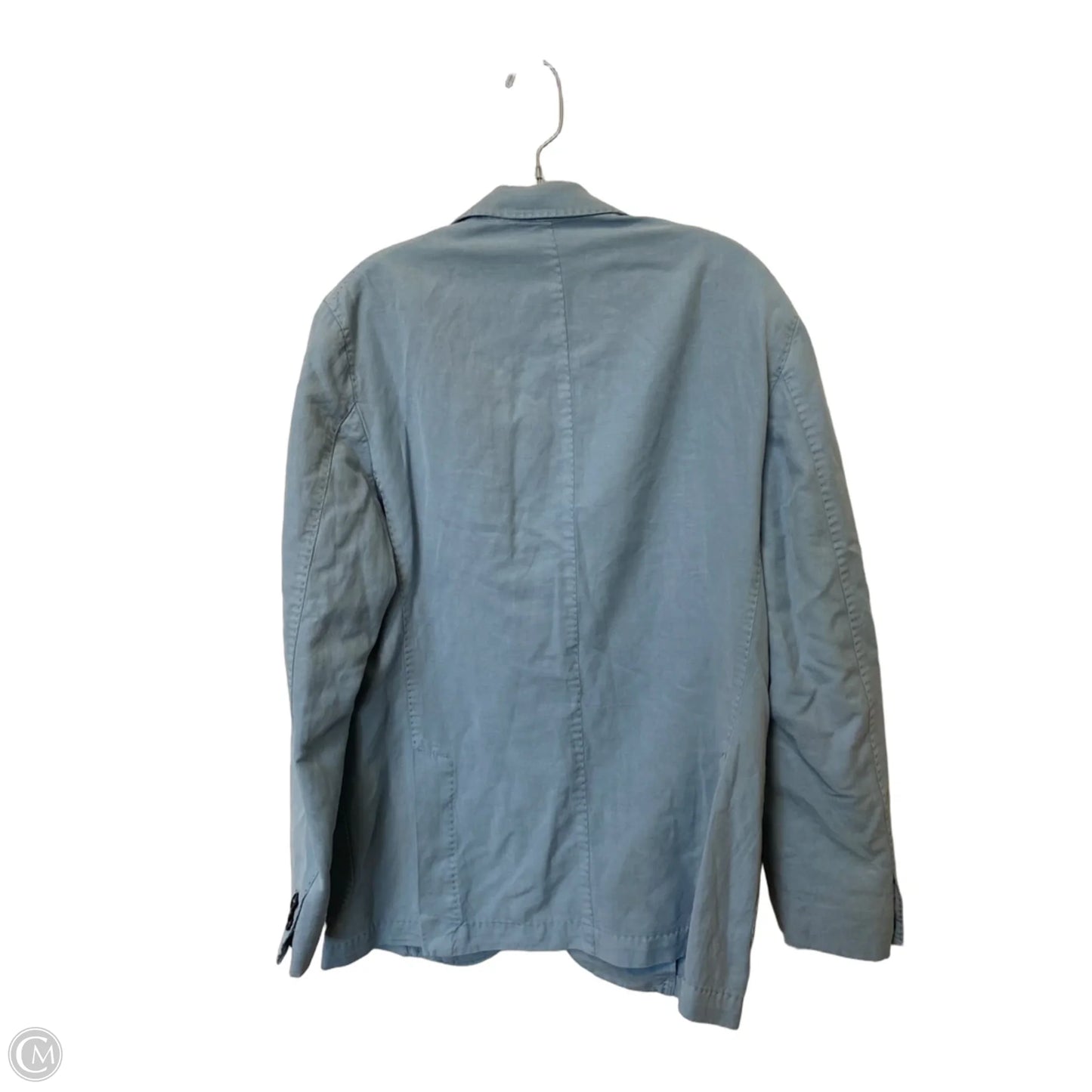 Blazer By Clothes Mentor In Blue, Size: L