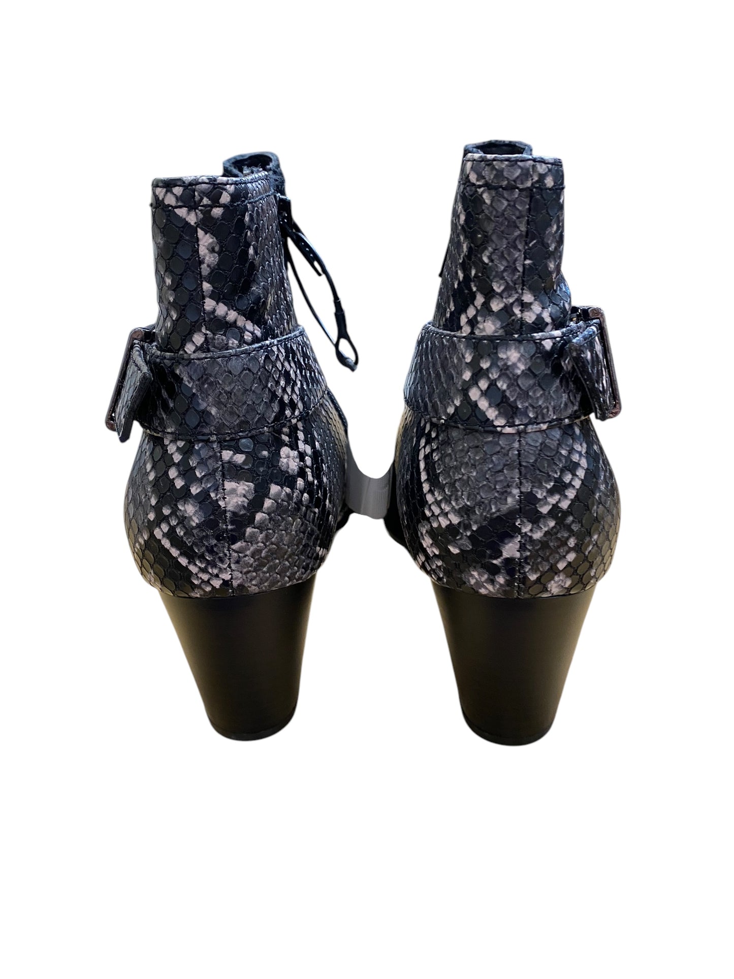 Boots Ankle Heels By Vionic In Snakeskin Print, Size: 8