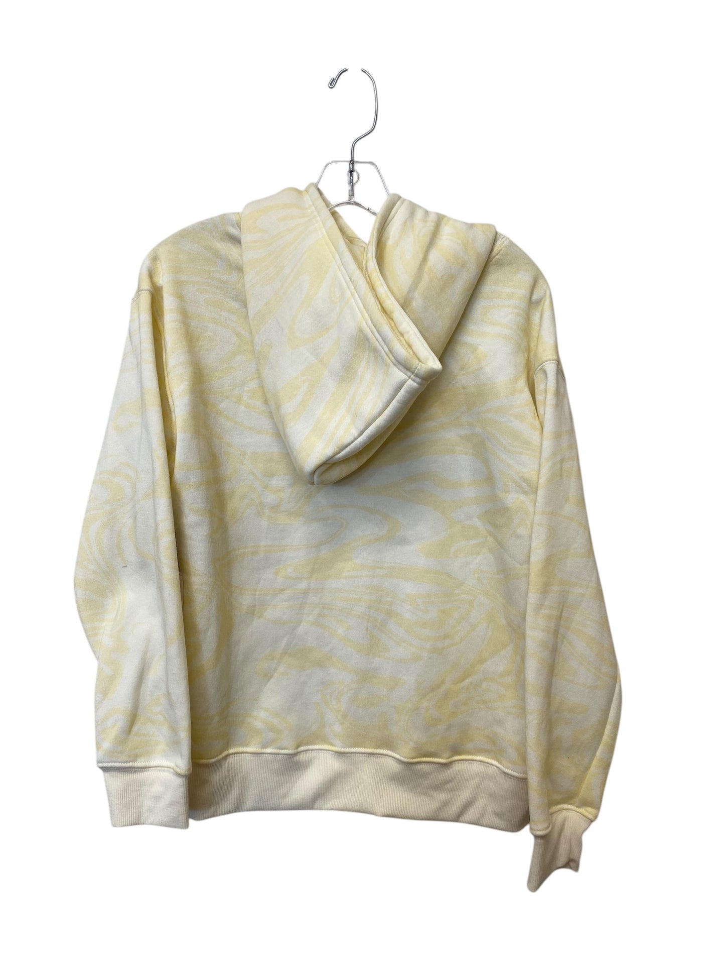 Sweatshirt Hoodie By Just Be In Yellow, Size: M