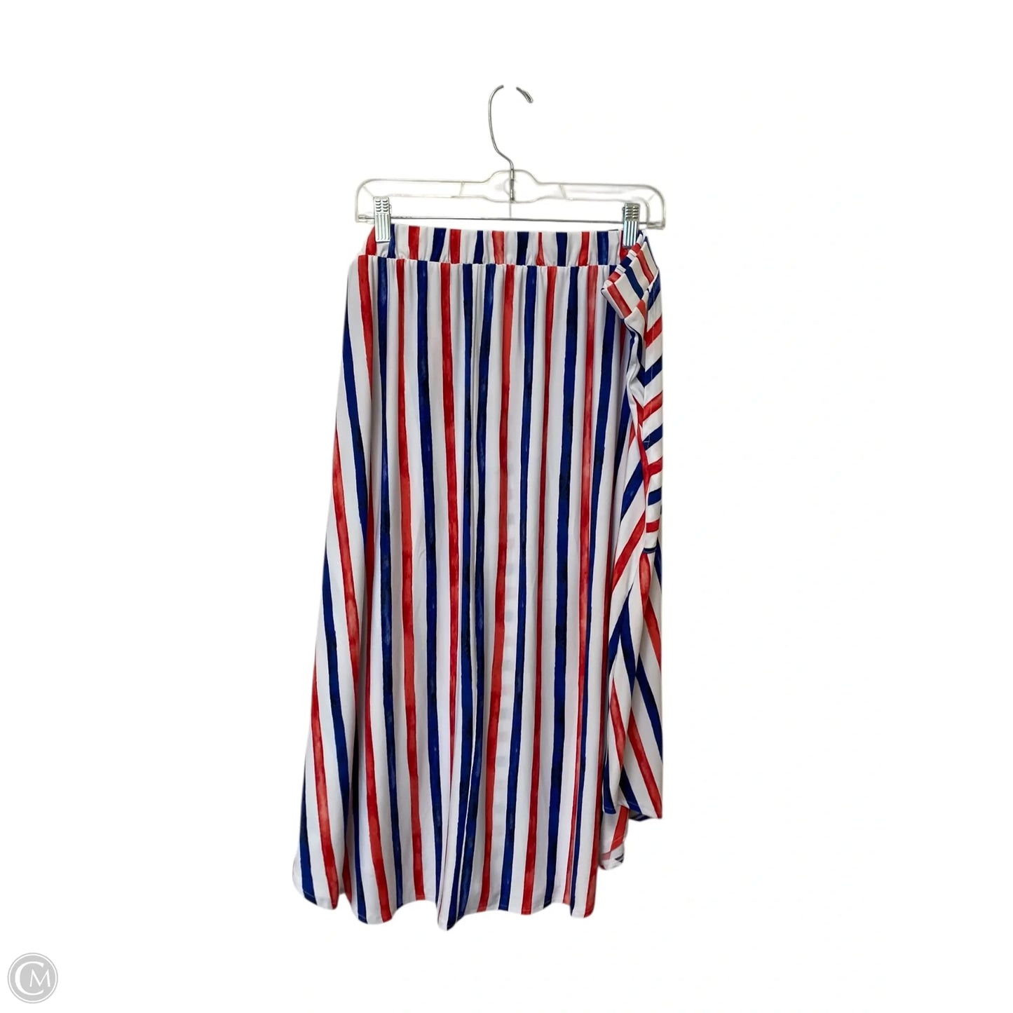 Skirt Maxi By Lane Bryant In Blue & Red & White, Size: 22