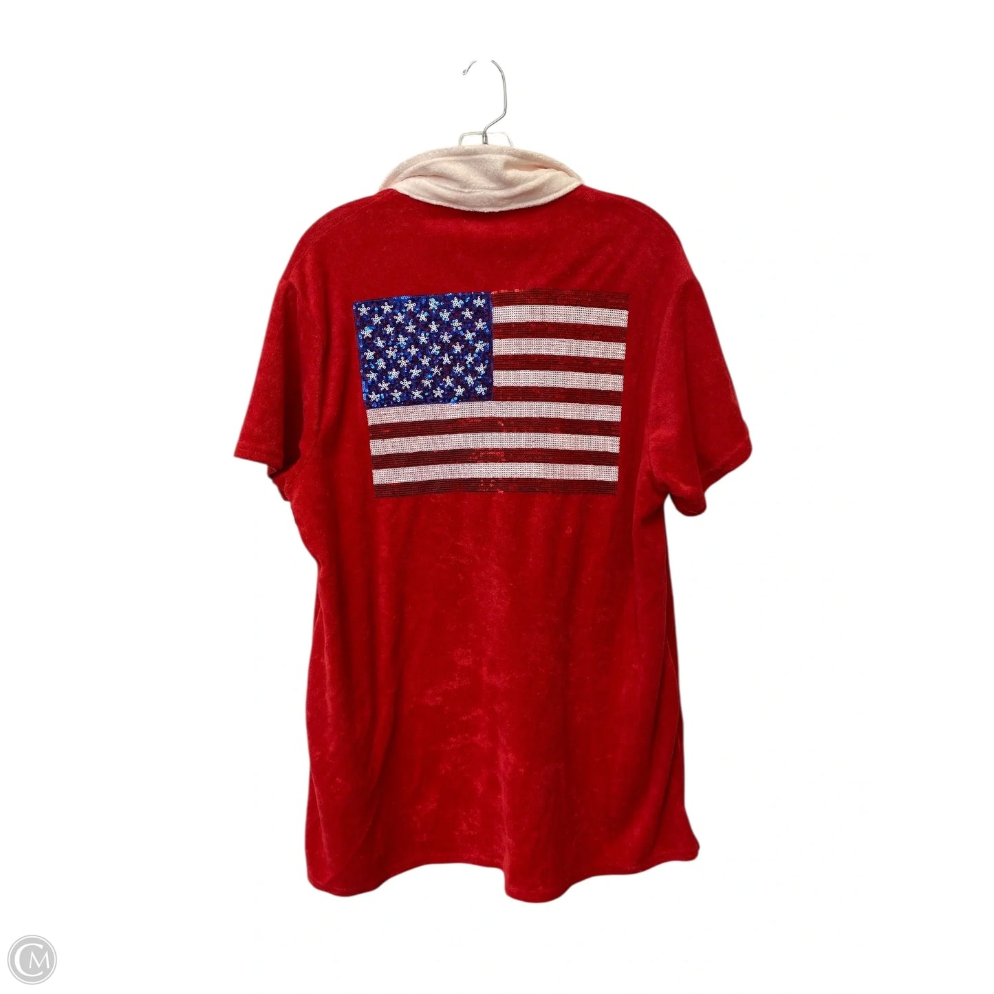Swimwear Cover-up By Fantastic Fawn In Red, Size: M