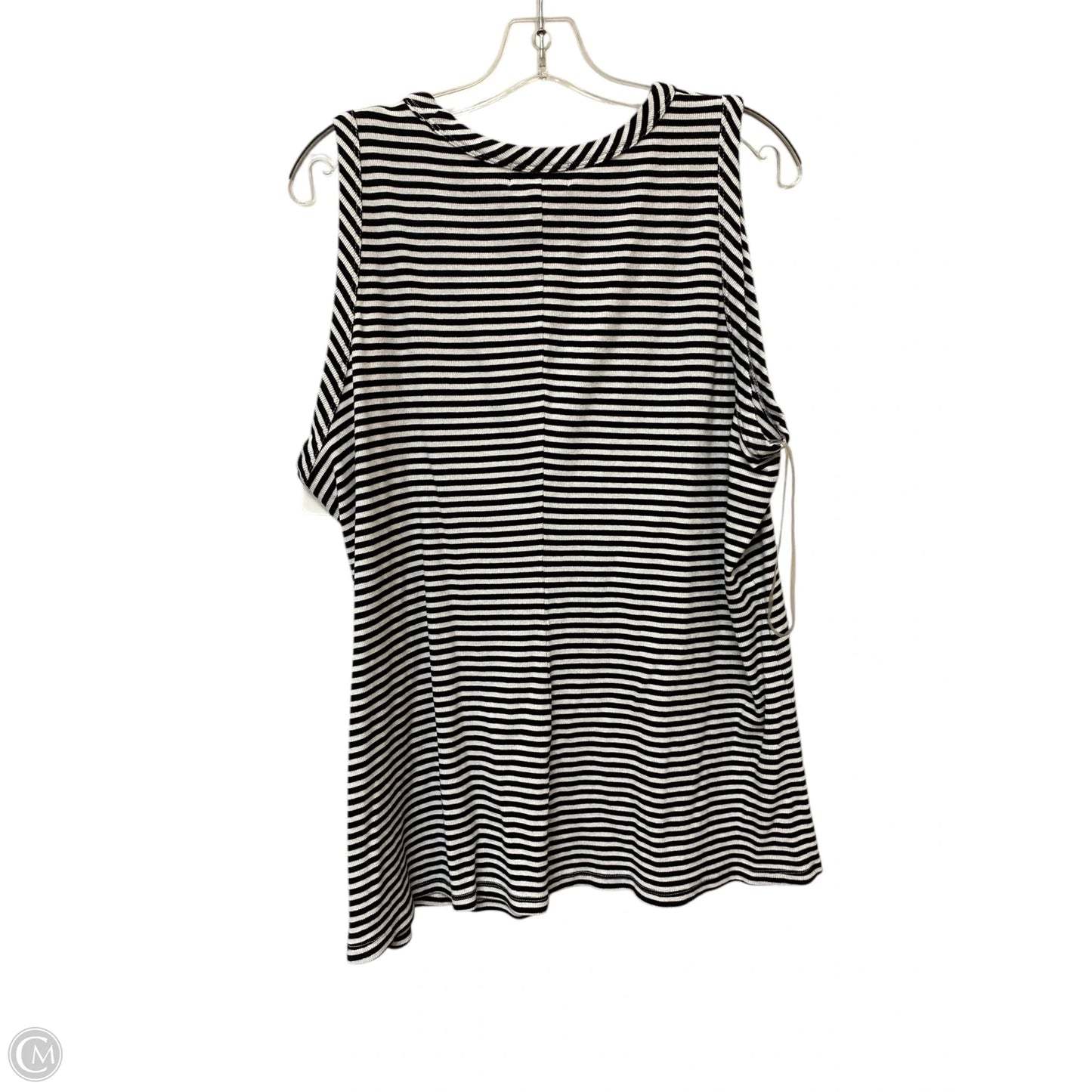 Top Sleeveless Basic By Lane Bryant In Striped Pattern, Size: 26