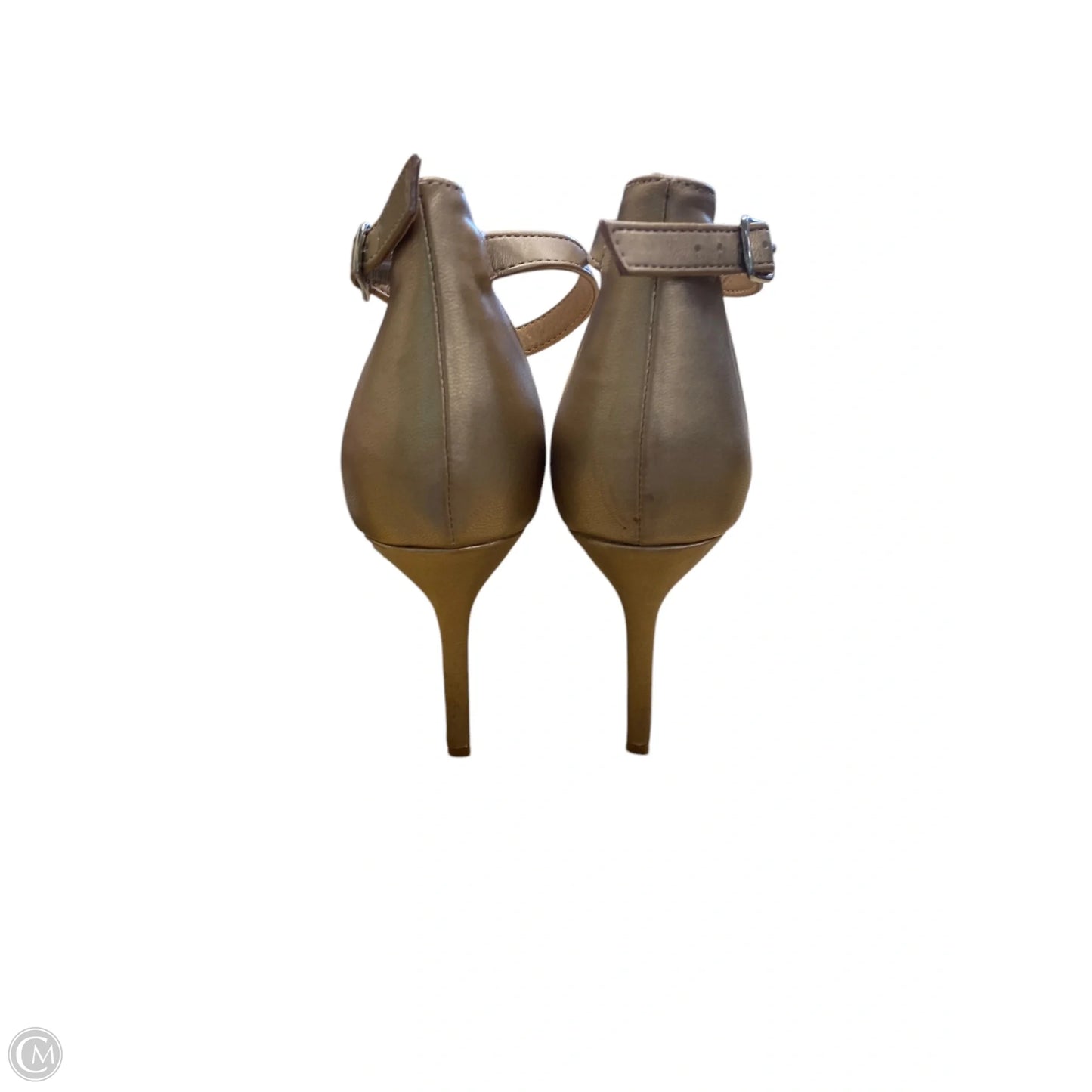 Shoes Heels Stiletto By Loft In Gold, Size: 8.5