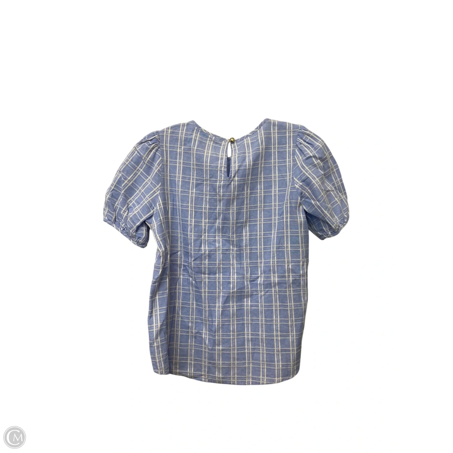 Top Short Sleeve By Draper James In Blue, Size: M
