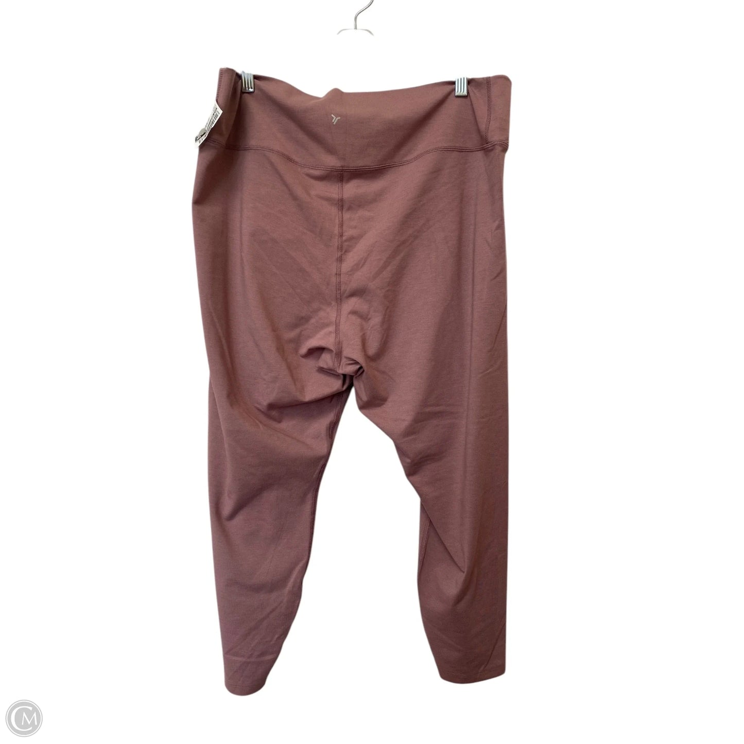Athletic Leggings By Old Navy In Pink, Size: Xxl
