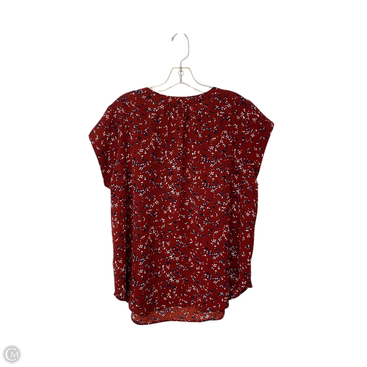 Top Short Sleeve By 41 Hawthorn In Red, Size: Xxl