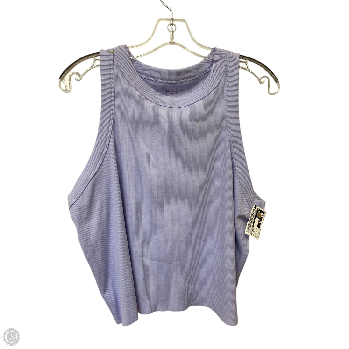Tank Top By Arizona In Purple, Size: 3x