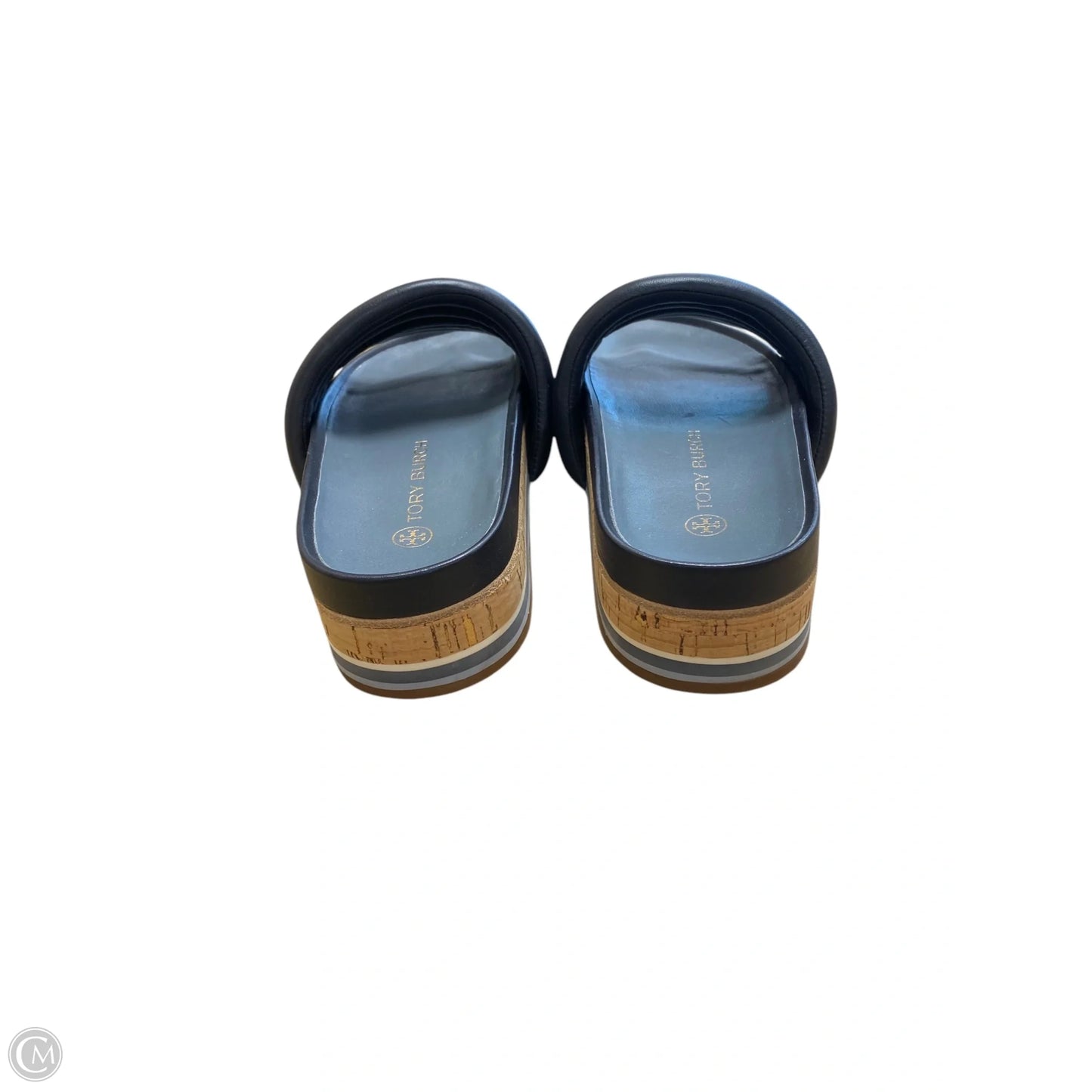 Sandals Designer By Tory Burch In Blue, Size: 7.5