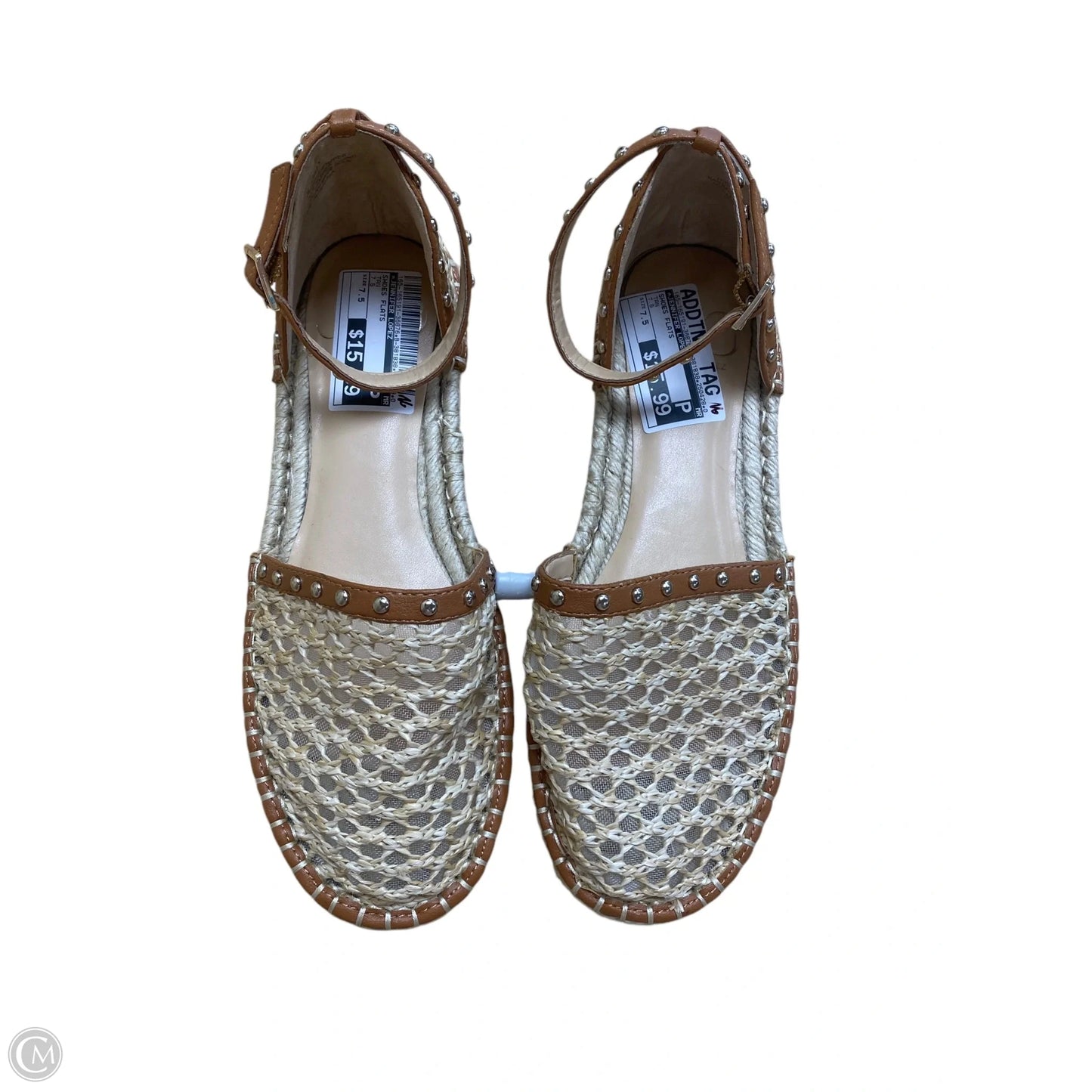 Shoes Flats By Jennifer Lopez In Tan, Size: 7.5