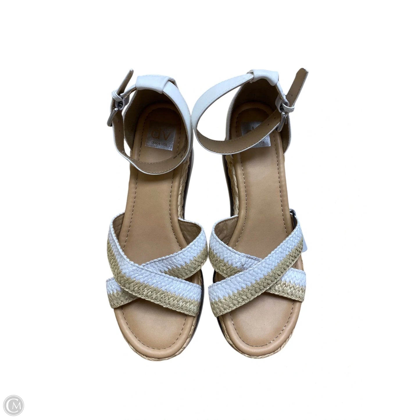 Sandals Heels Platform By Dolce Vita In Tan, Size: 10
