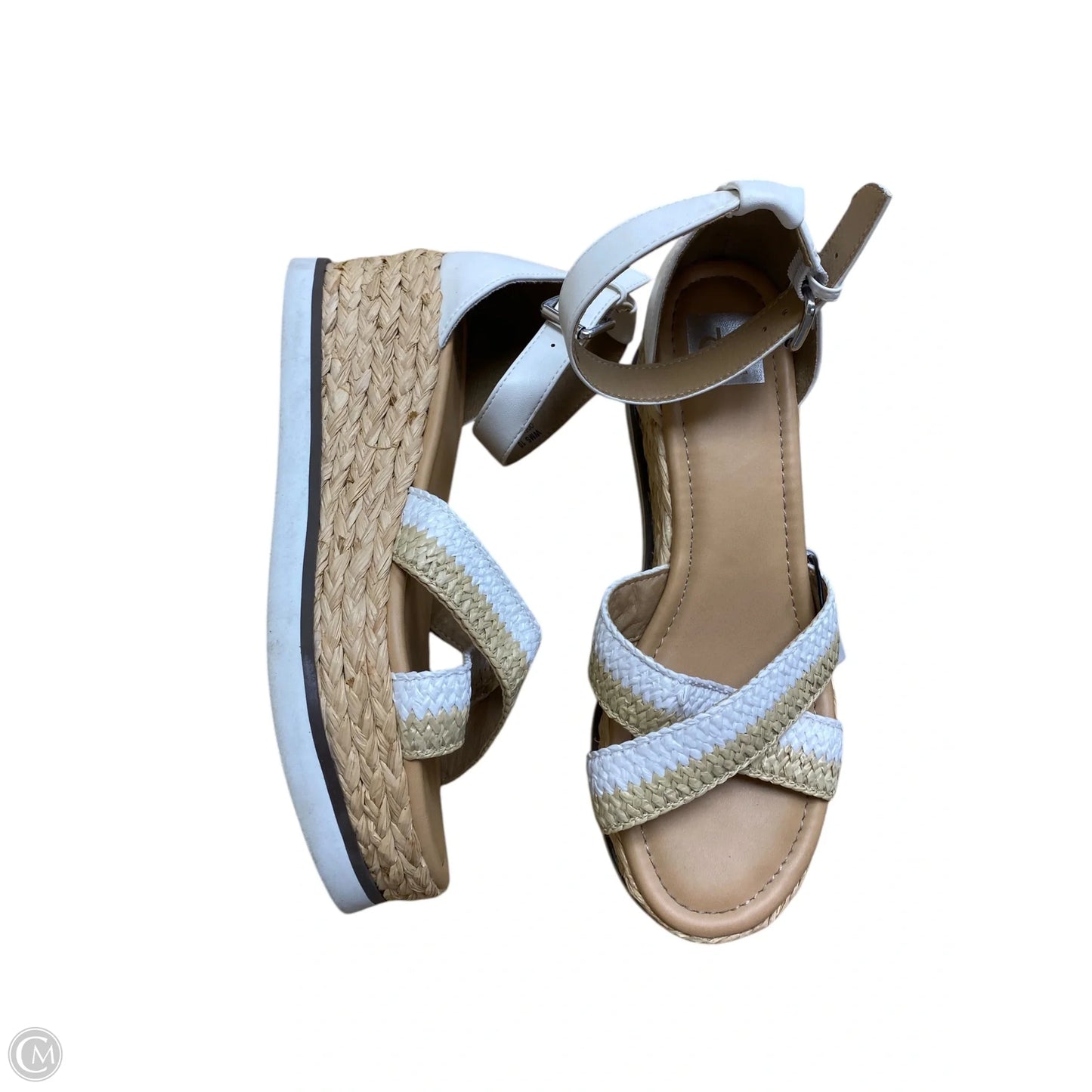 Sandals Heels Platform By Dolce Vita In Tan, Size: 10