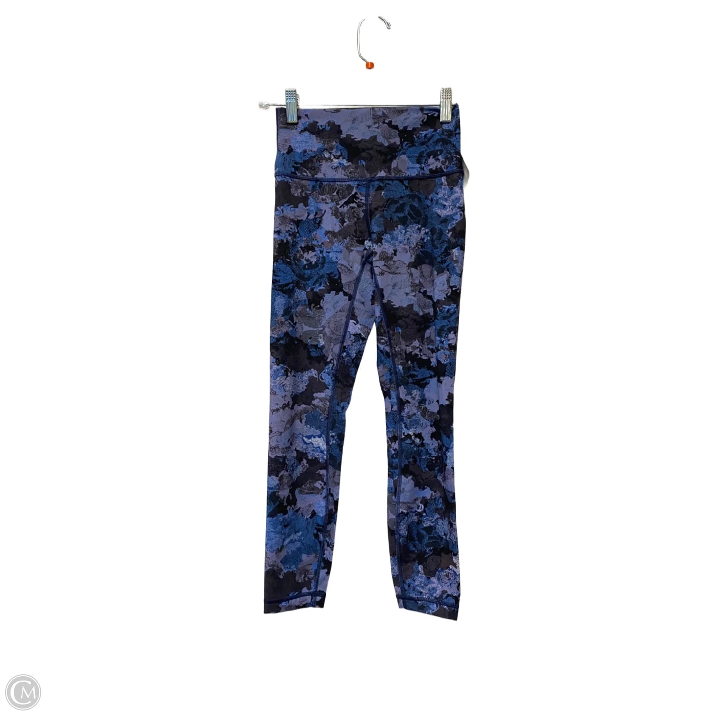 Athletic Leggings By Lululemon In Blue & Purple, Size: 4