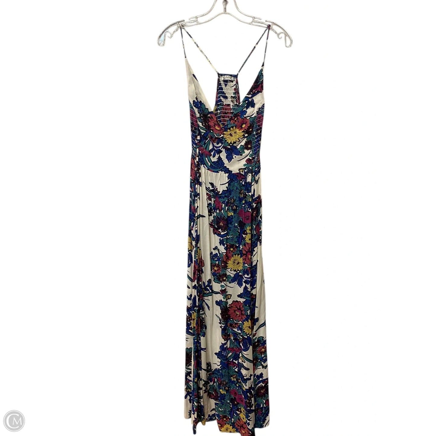 Dress Casual Maxi By Free People In Floral Print, Size: M