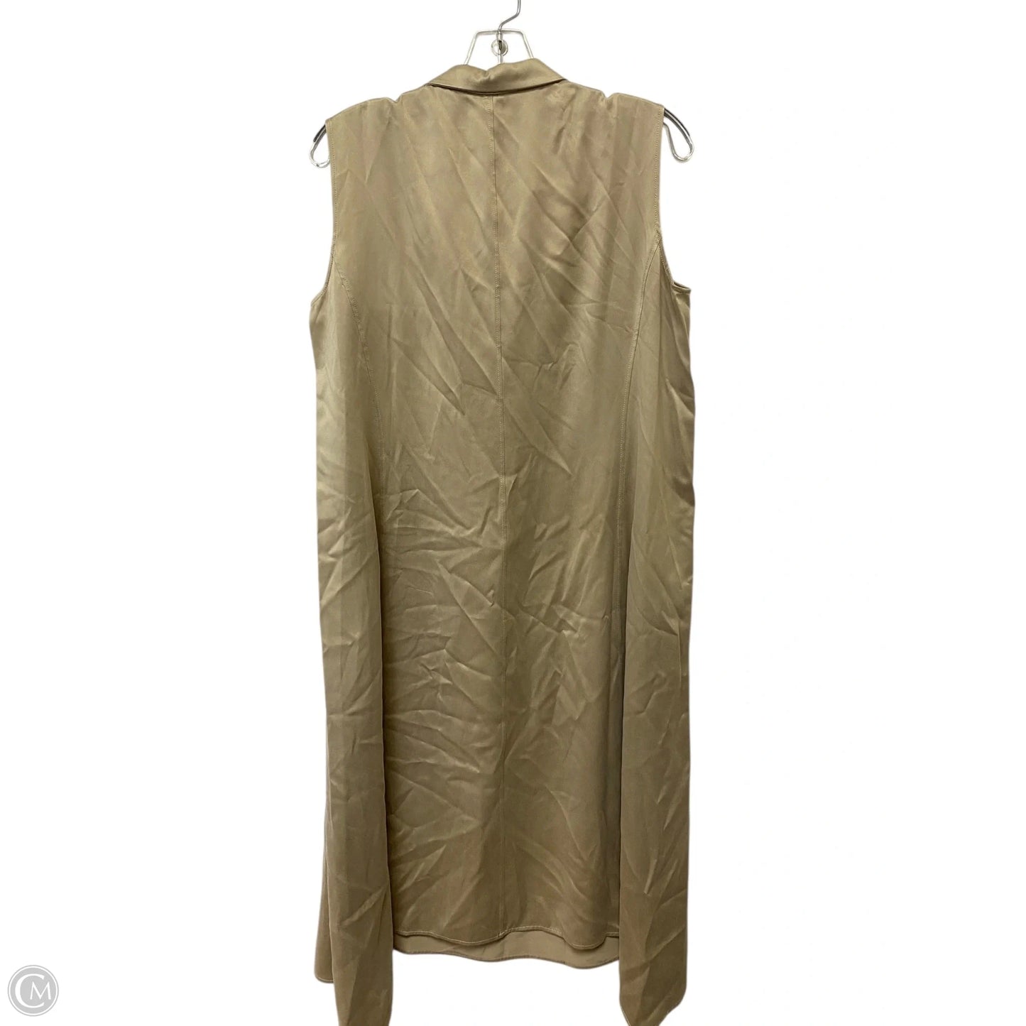 Dress Designer By Lafayette 148 In Tan, Size: L