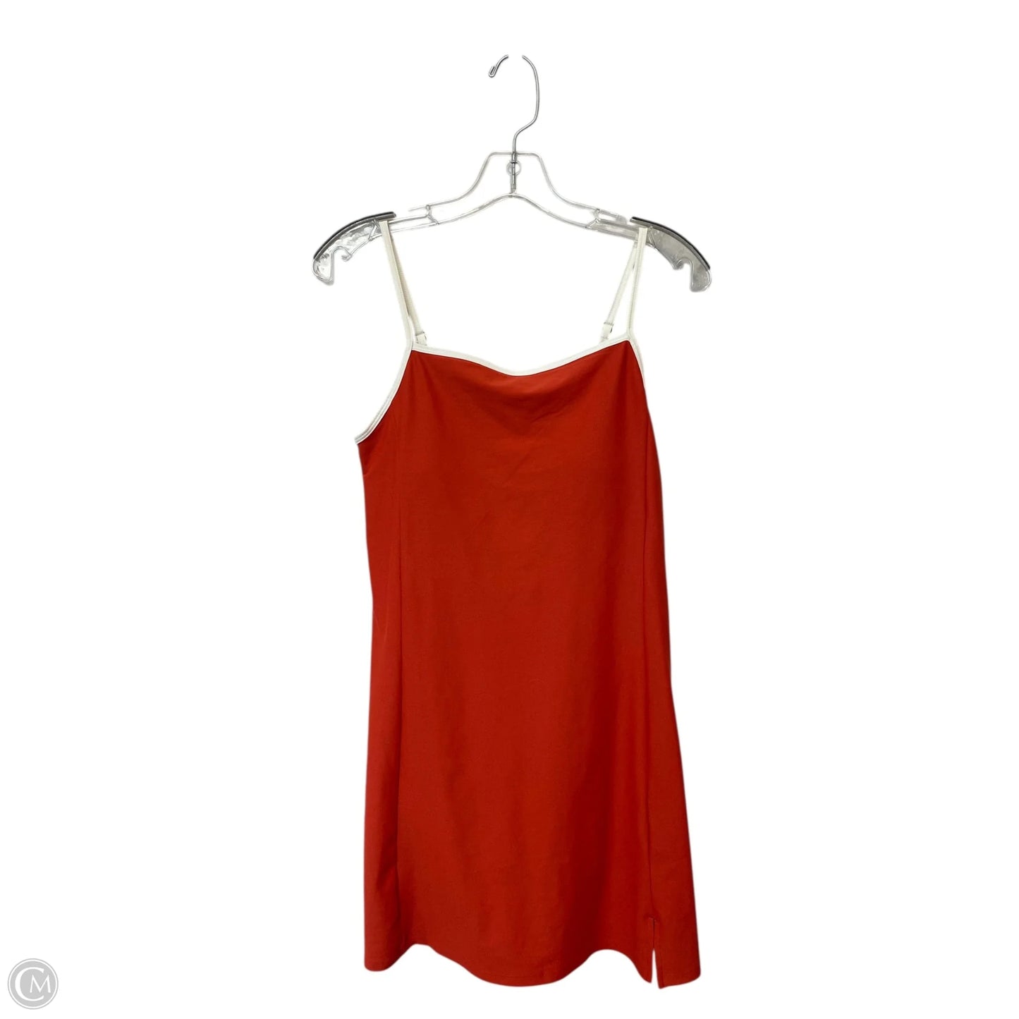 Dress Casual Midi By Old Navy In Red, Size: M
