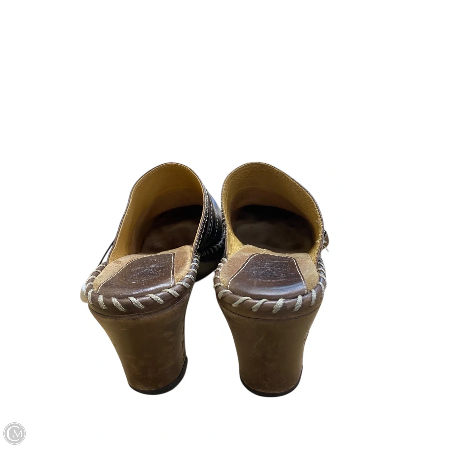 Shoes Designer By Frye In Brown, Size: 7