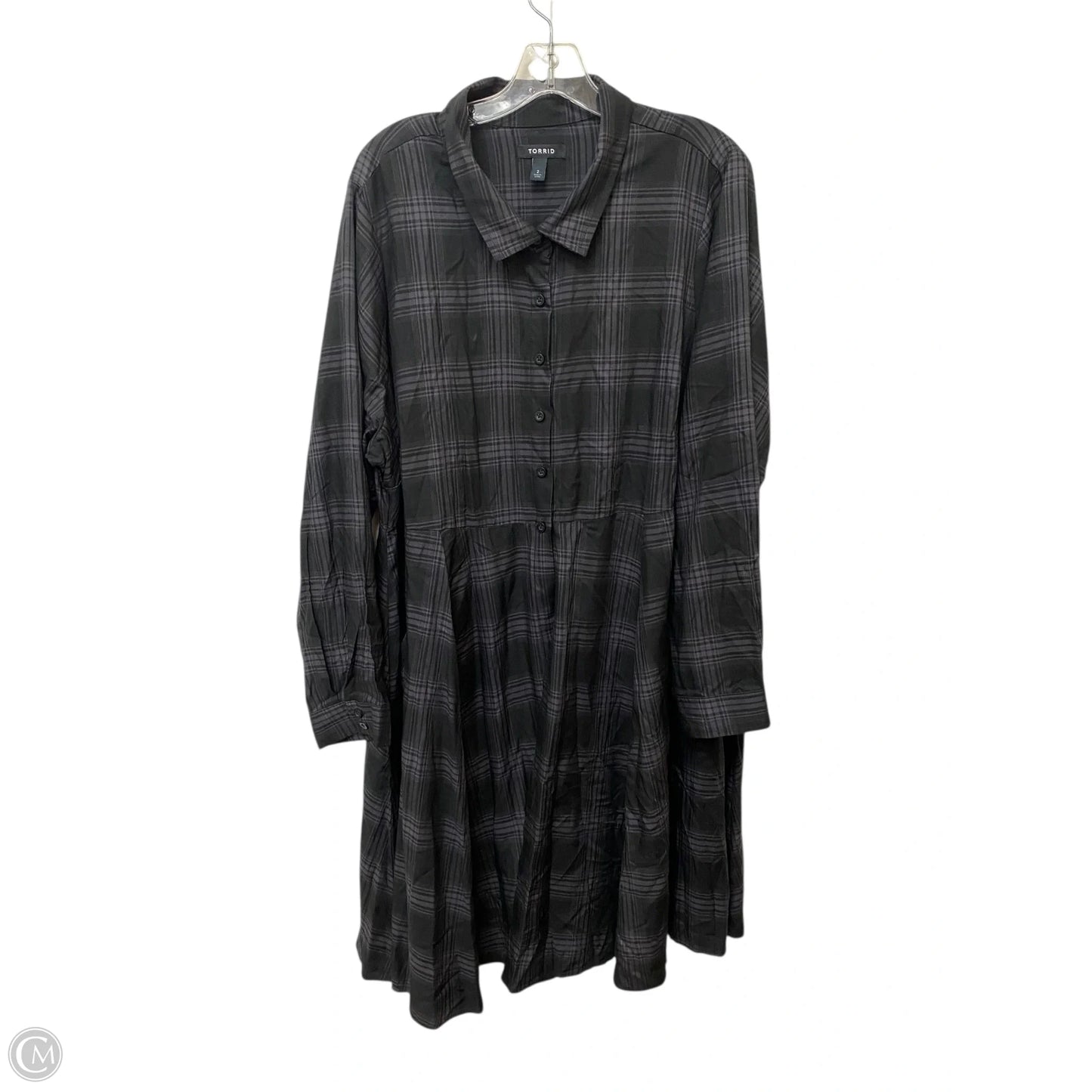 Dress Casual Short By Torrid In Black, Size: 2x