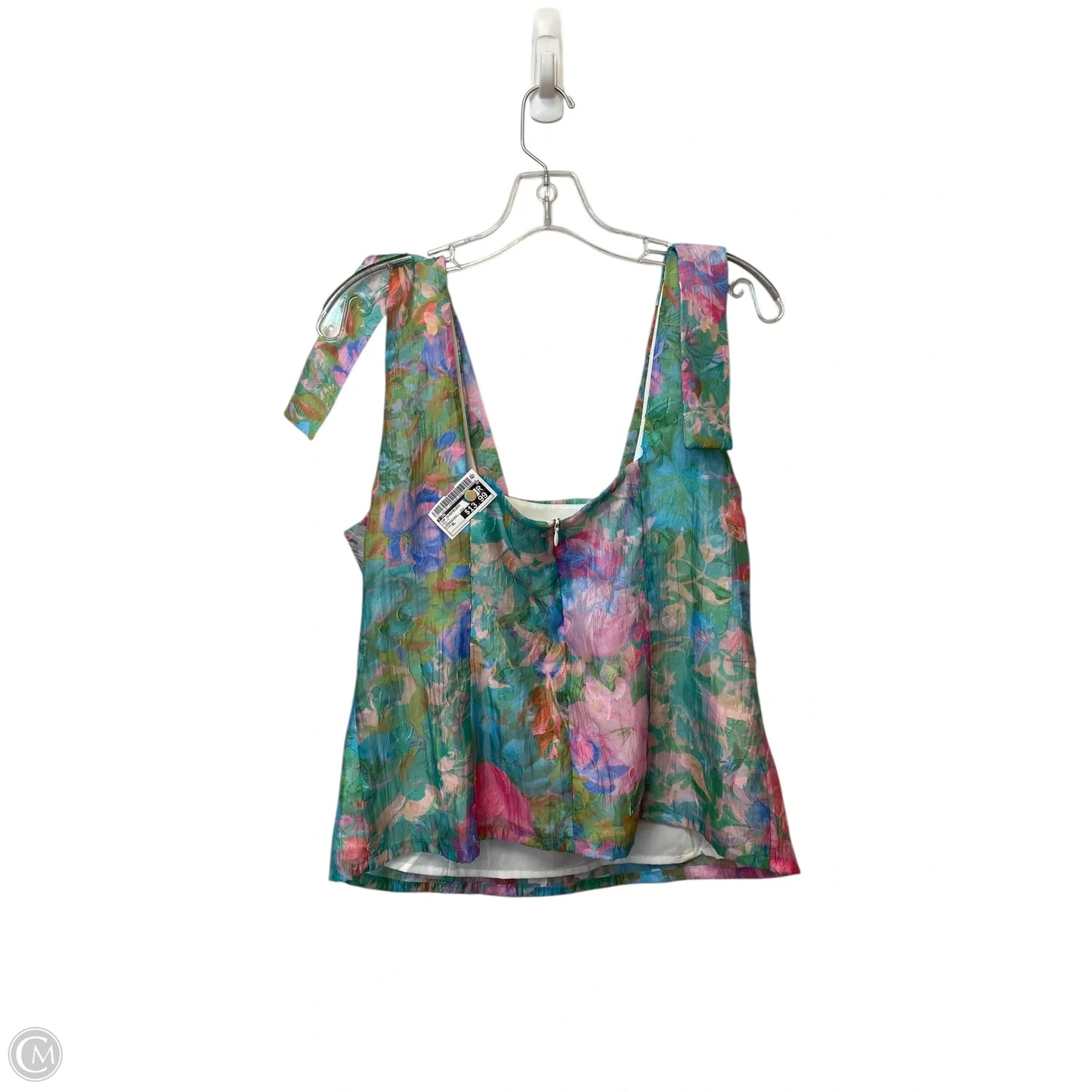 Top Sleeveless By Cmb In Multi-colored, Size: Xl
