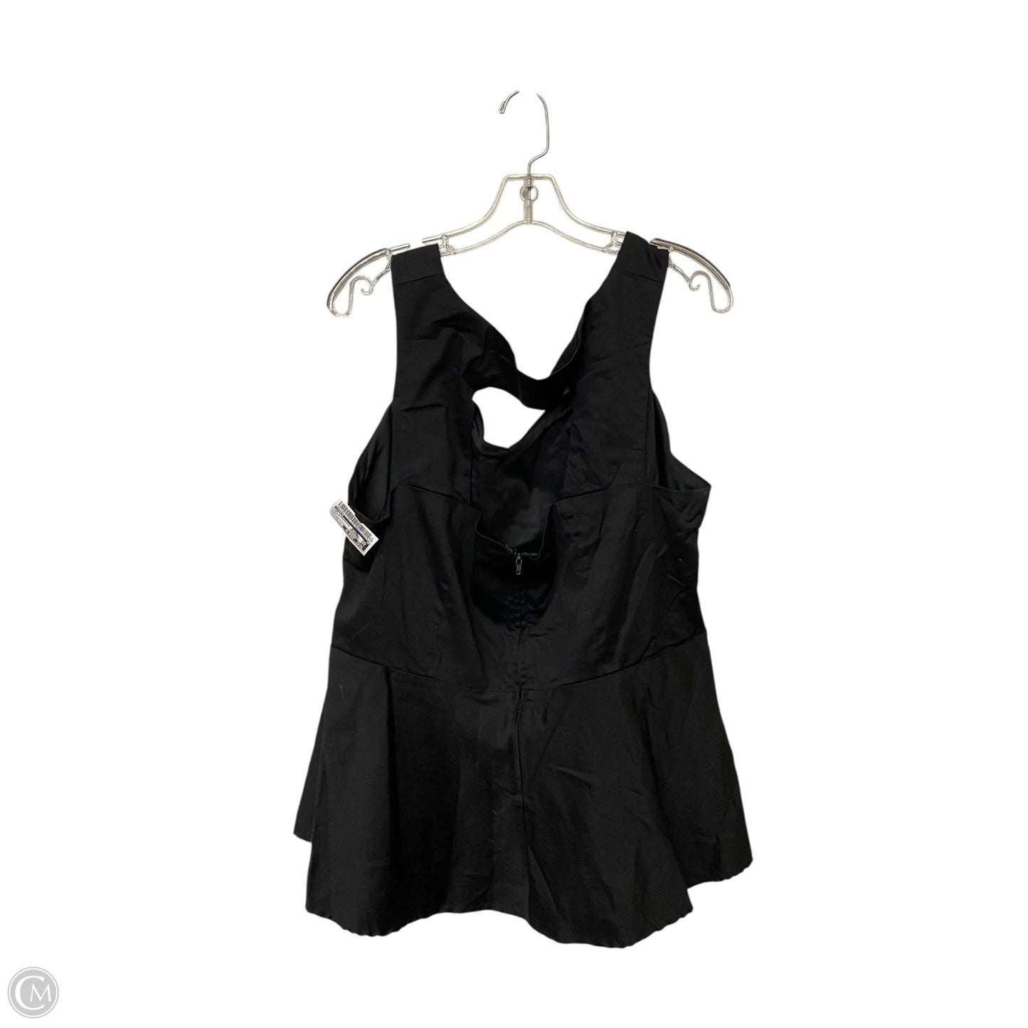Top Sleeveless By Torrid In Black, Size: 3x