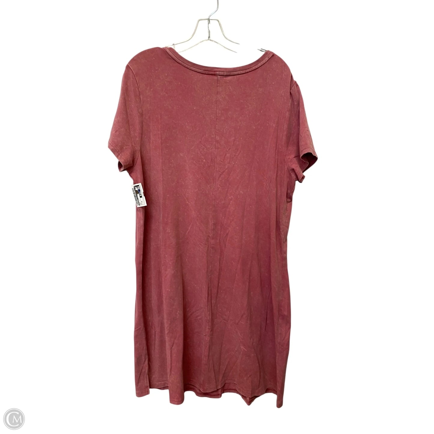 Dress Casual Short By Chicsoul In Pink, Size: 2x