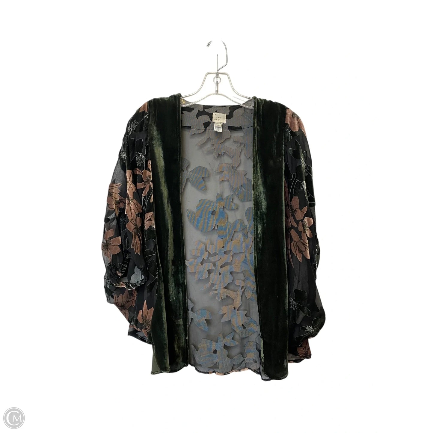 Shawl By A New Day In Floral Print, Size: Osfm