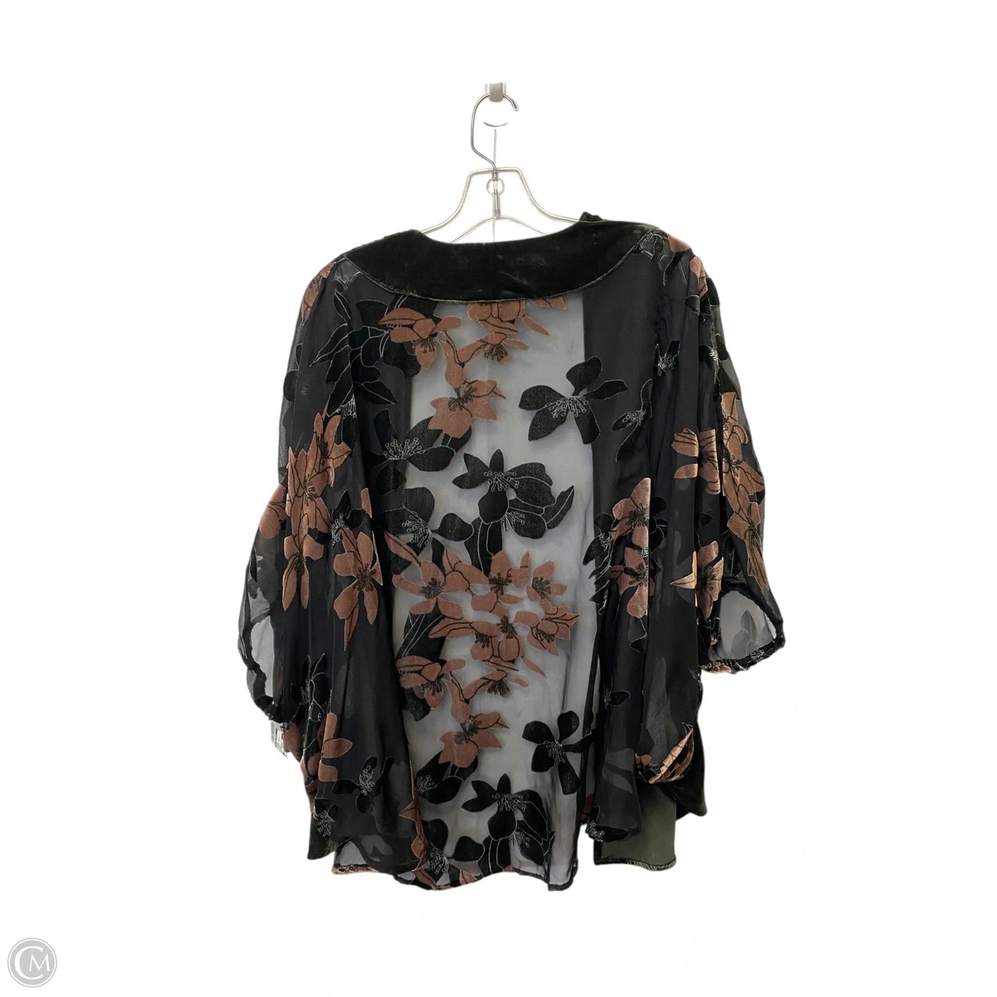 Shawl By A New Day In Floral Print, Size: Osfm