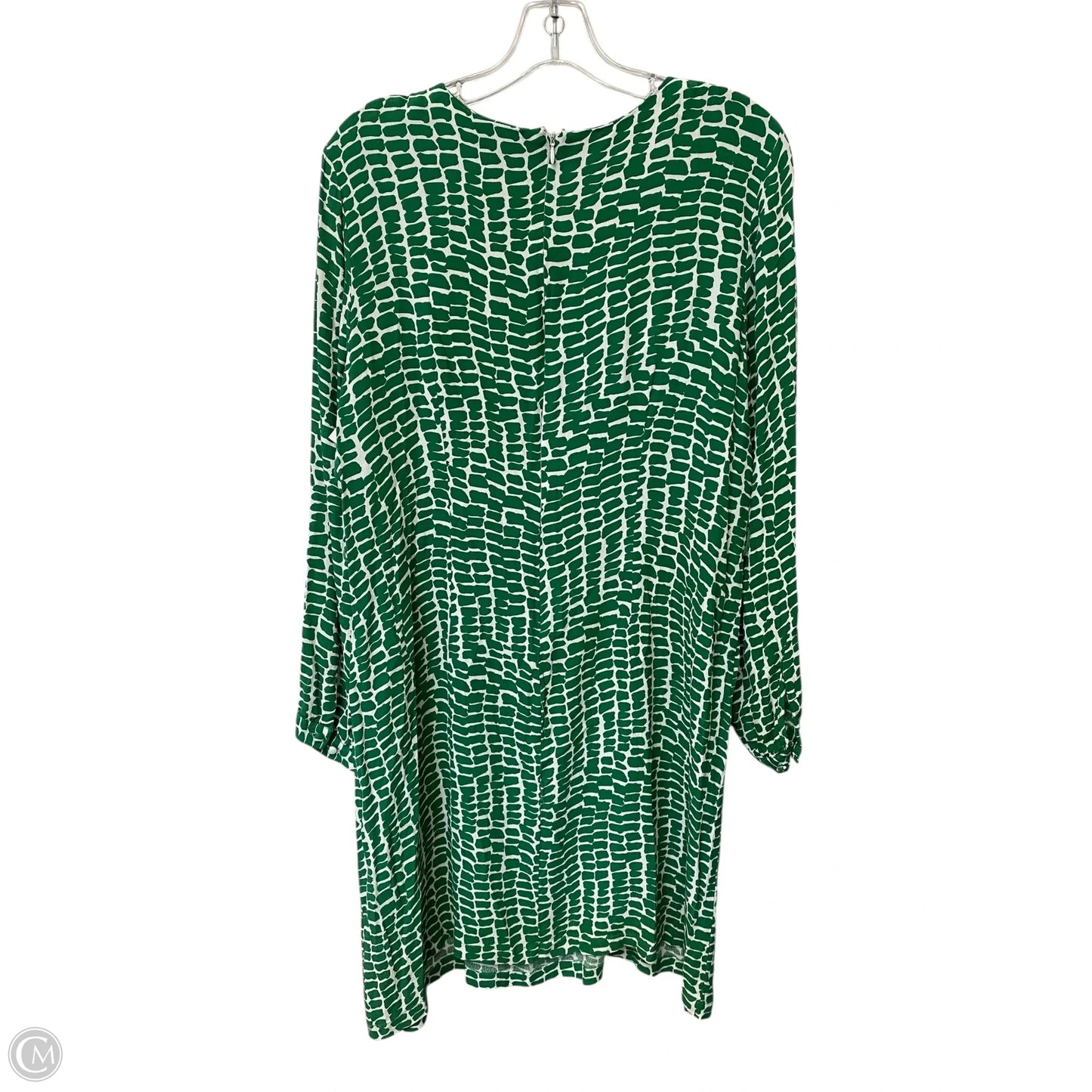Dress Casual Short By Eloquii In Green, Size: 18