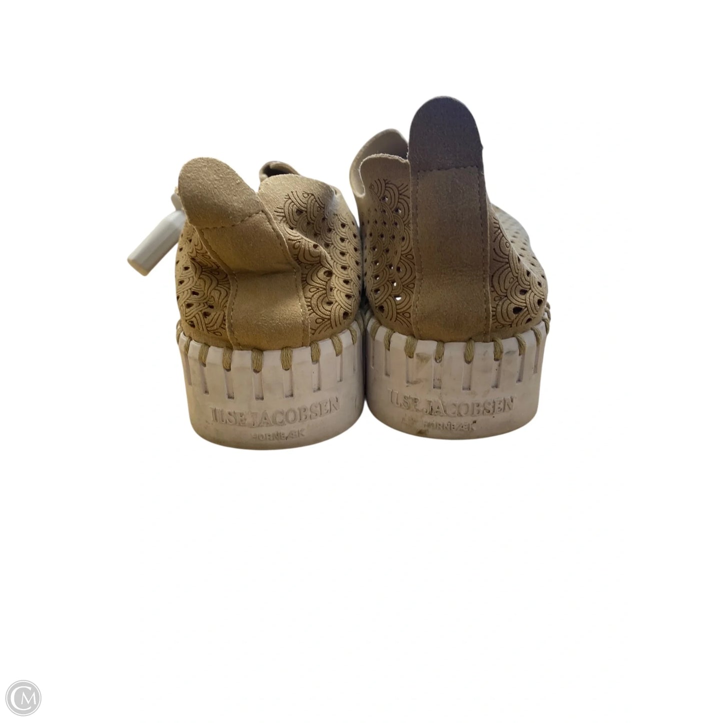 Shoes Flats By Clothes Mentor In Tan, Size: 10
