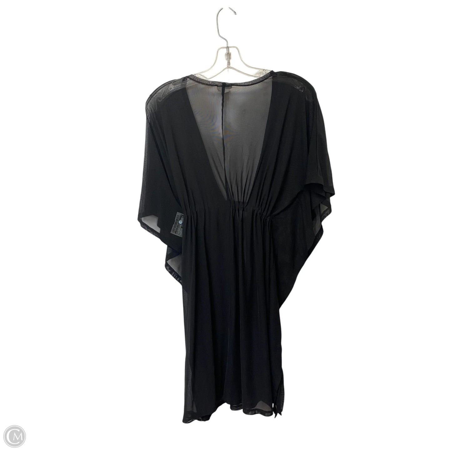 Swimwear Cover-up By Clothes Mentor In Black, Size: L