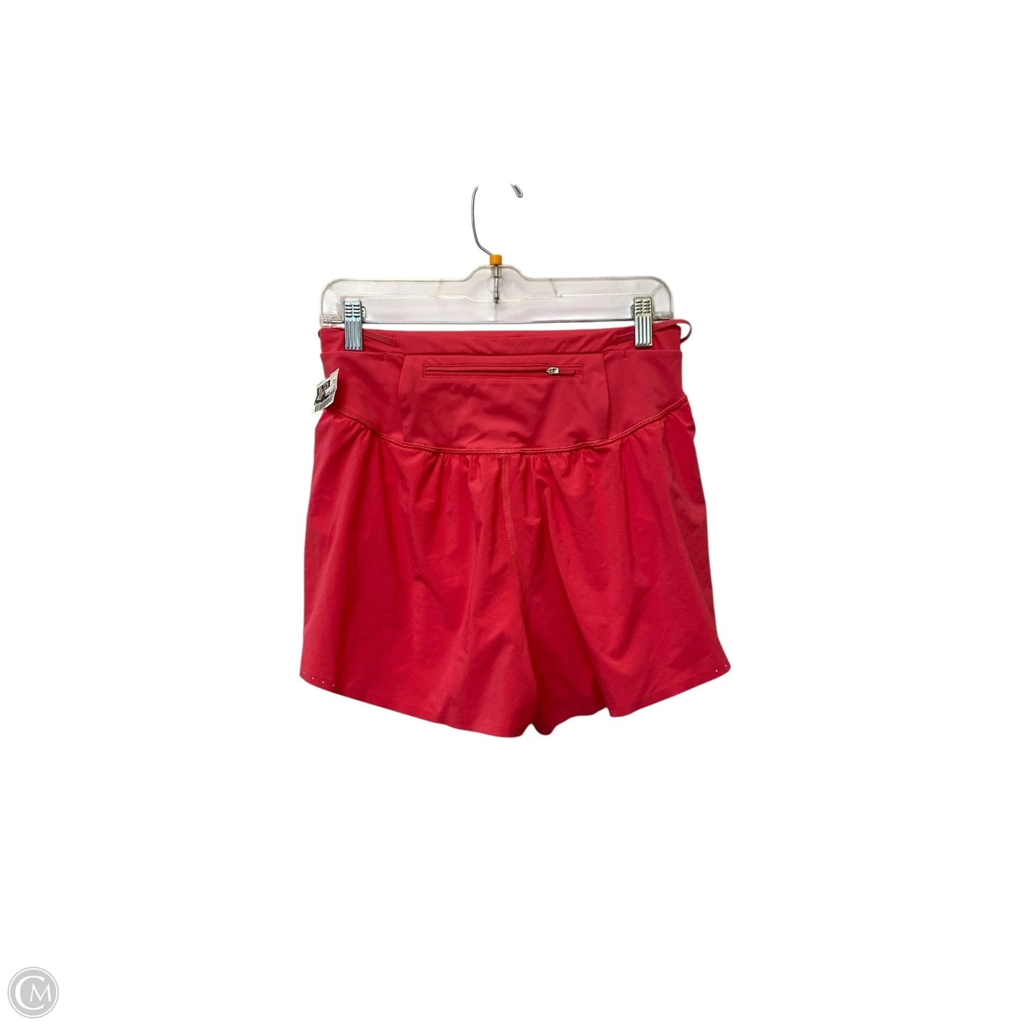 Athletic Shorts By Lululemon In Pink, Size: 10