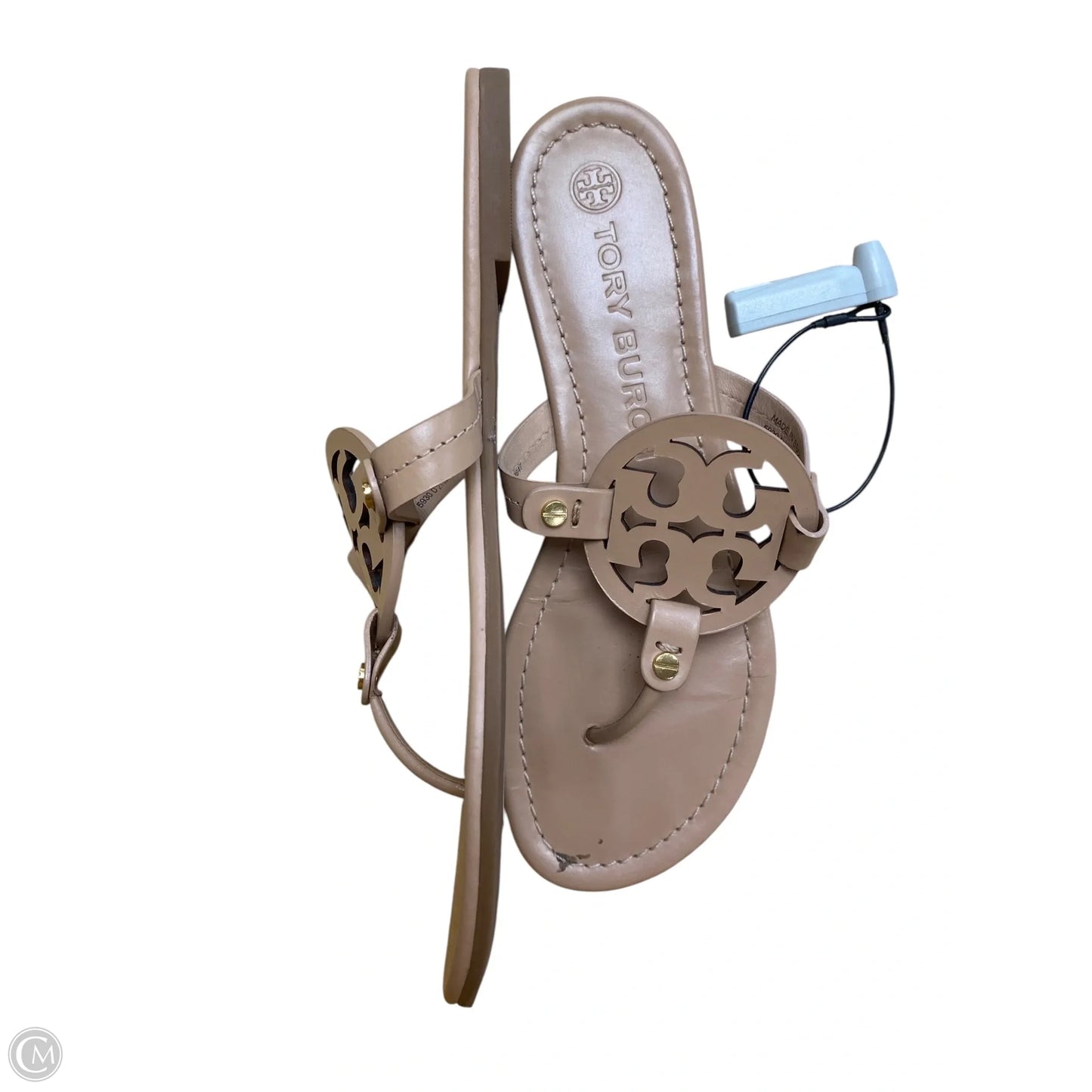 Sandals Designer By Tory Burch In Tan, Size: 8