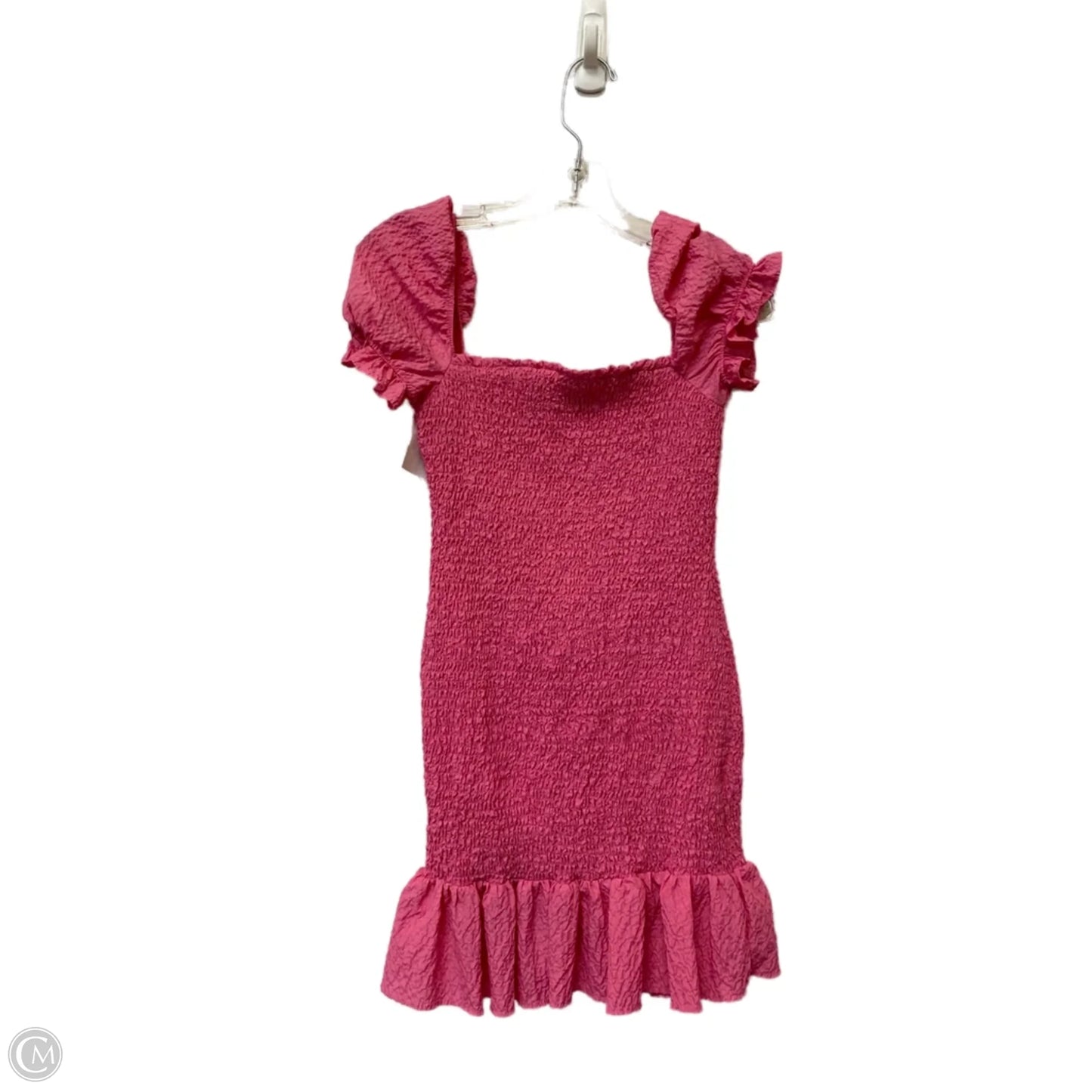 Dress Casual Short By Zara In Pink, Size: Xs