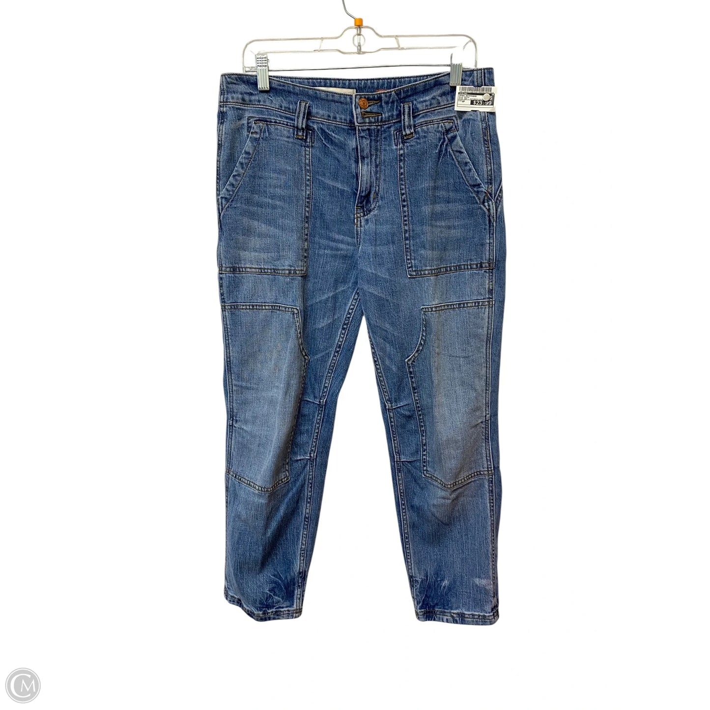 Jeans Boyfriend By Pilcro In Blue Denim, Size: 8p