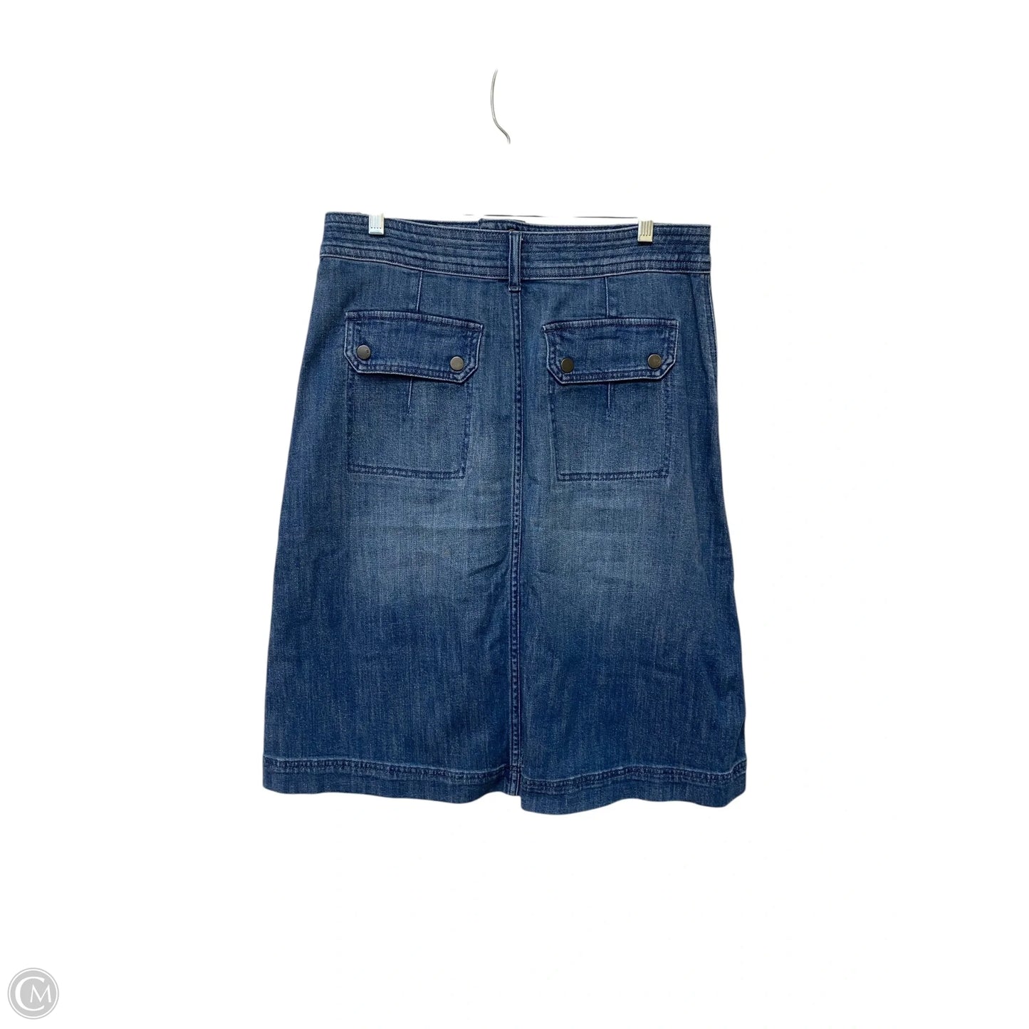 Skirt Midi By Pilcro In Blue Denim, Size: 8