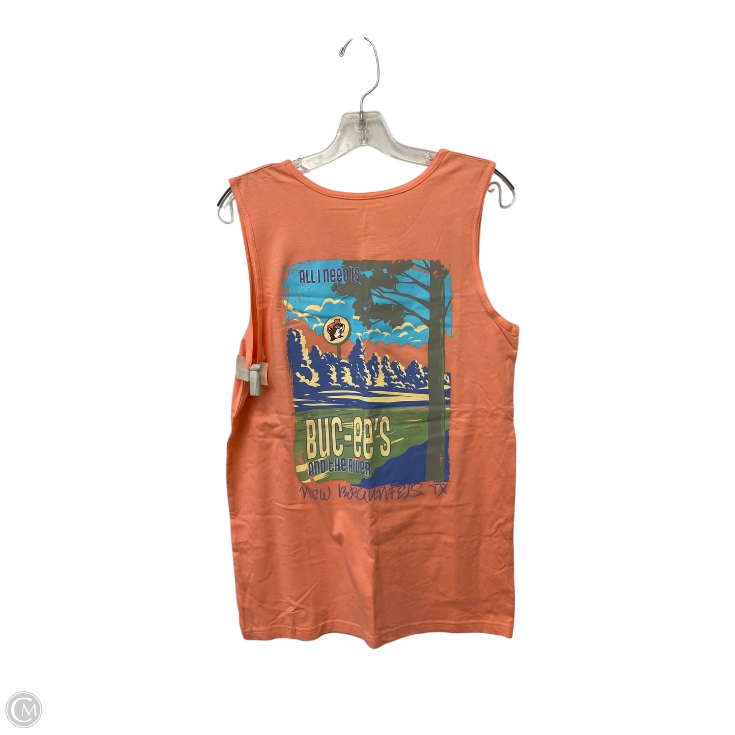 Top Sleeveless By Cme In Pink, Size: S