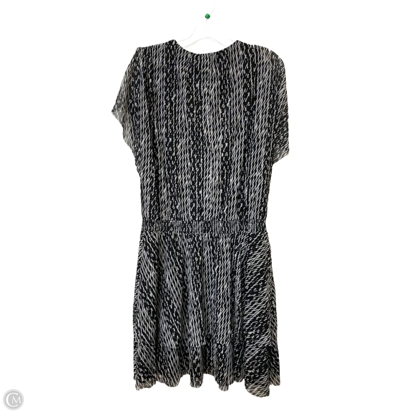 Dress Casual Midi By White House Black Market In Black, Size: M