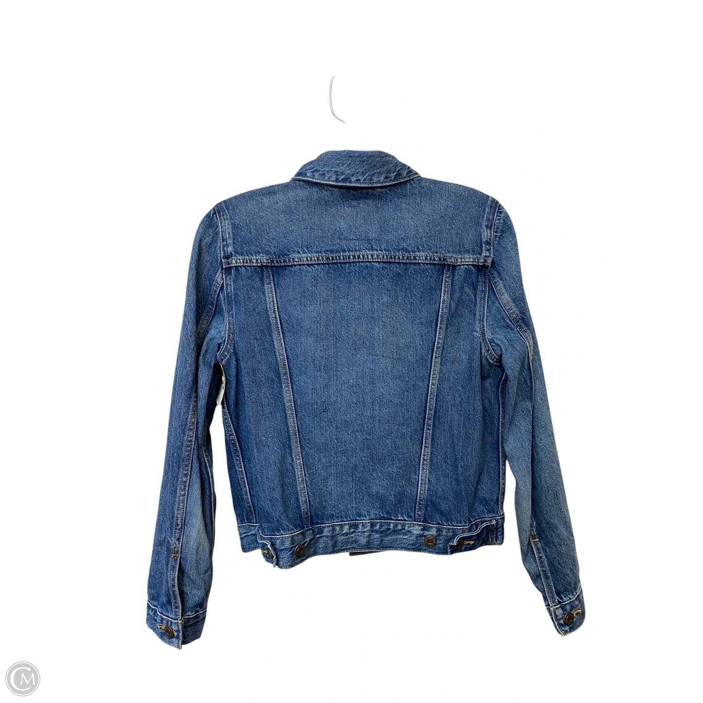 Jacket Denim By Levis In Blue Denim, Size: S