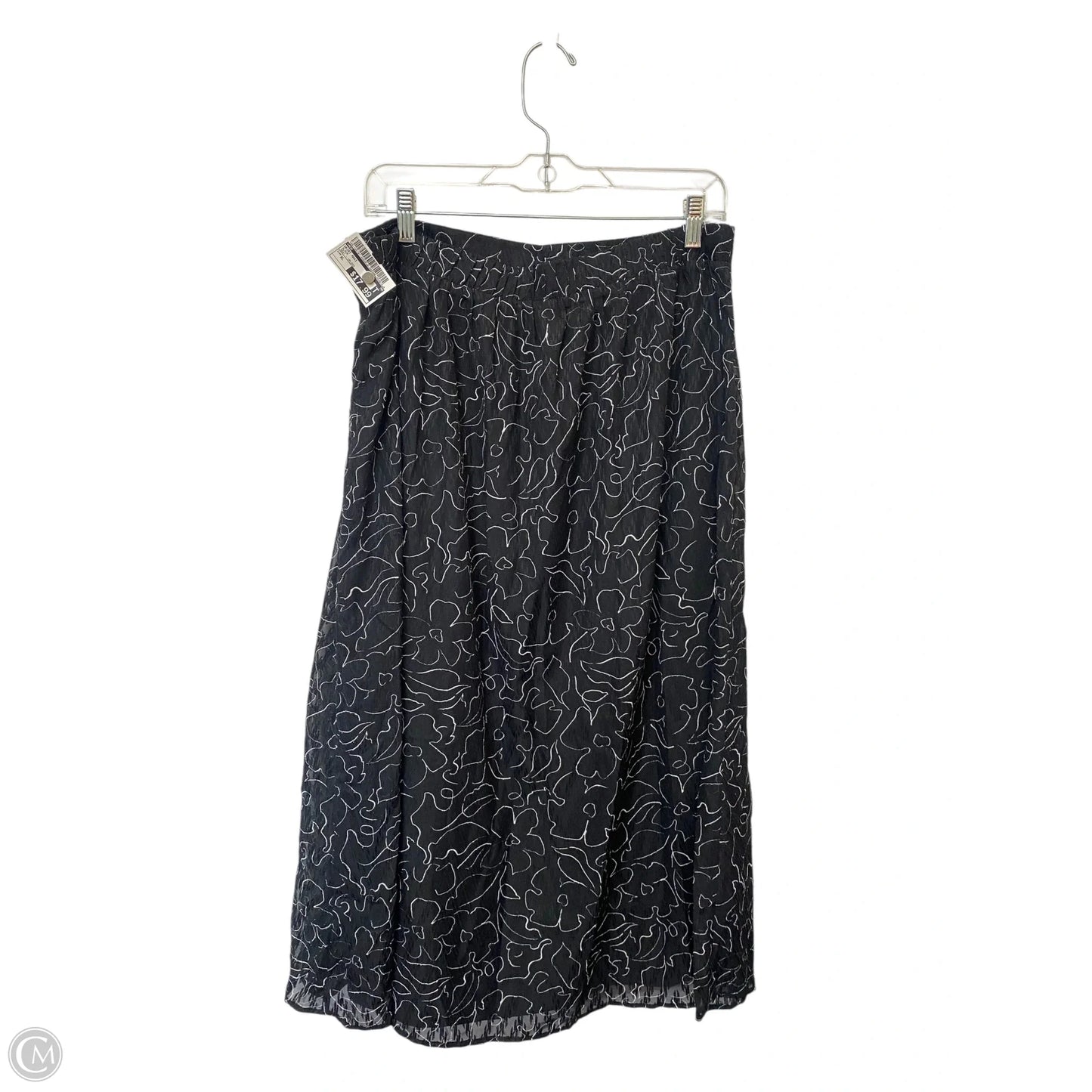 Skirt Maxi By Mod In Black, Size: Xl