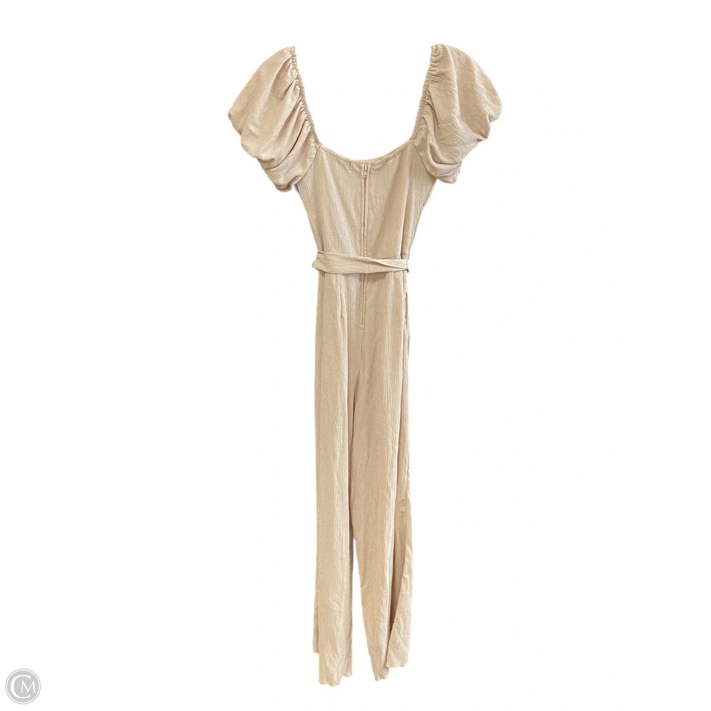 Jumpsuit By Francesca's In Tan, Size: Xs